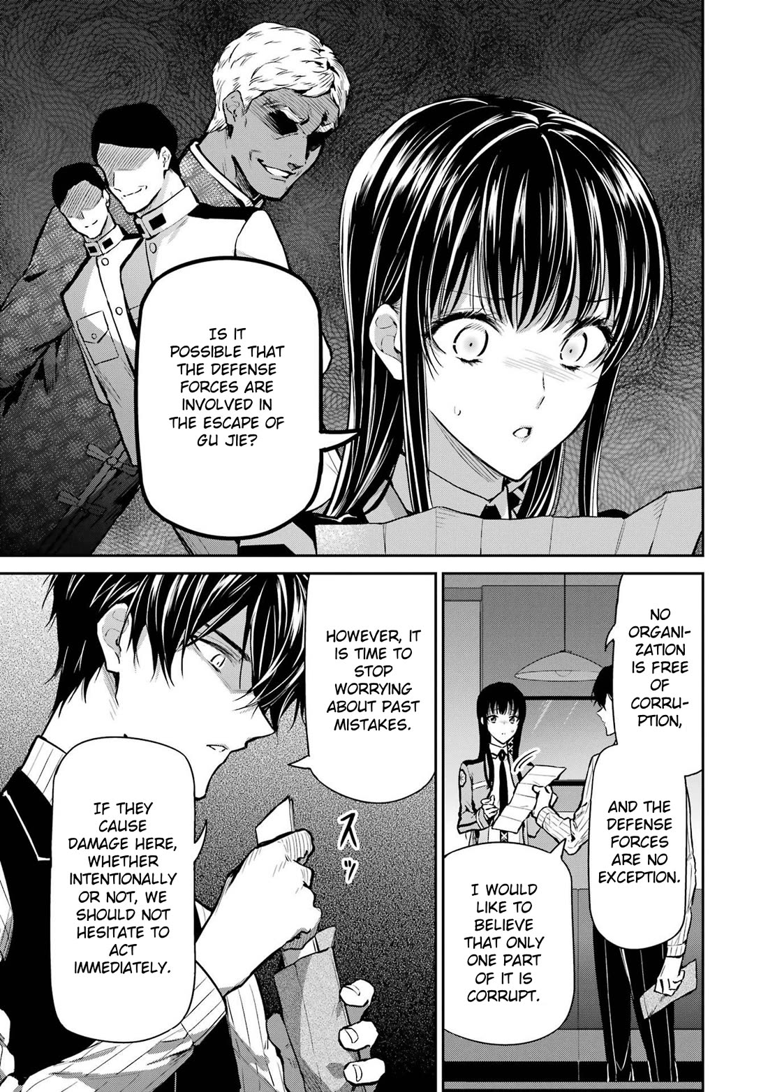 Mahouka Koukou no Rettousei - Shizoku Kaigi-hen Chapter 26 page 7 - Chapter 26: Training