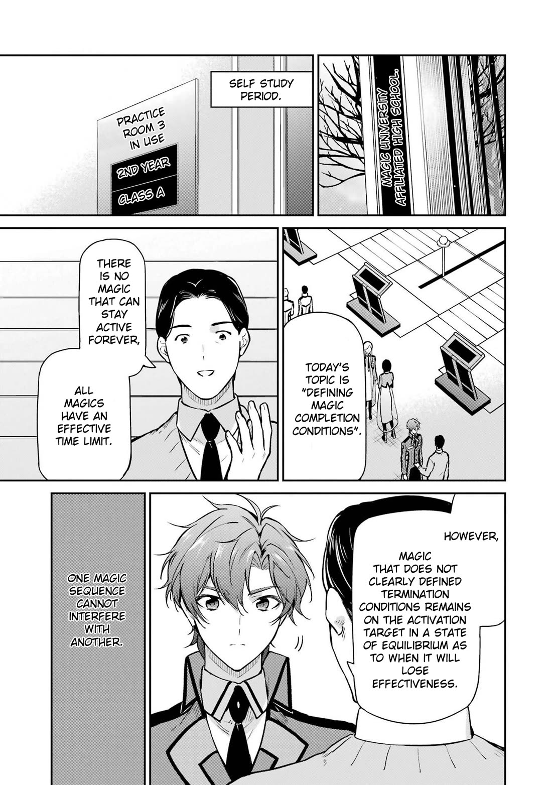 Mahouka Koukou no Rettousei - Shizoku Kaigi-hen Chapter 26 page 9 - Chapter 26: Training