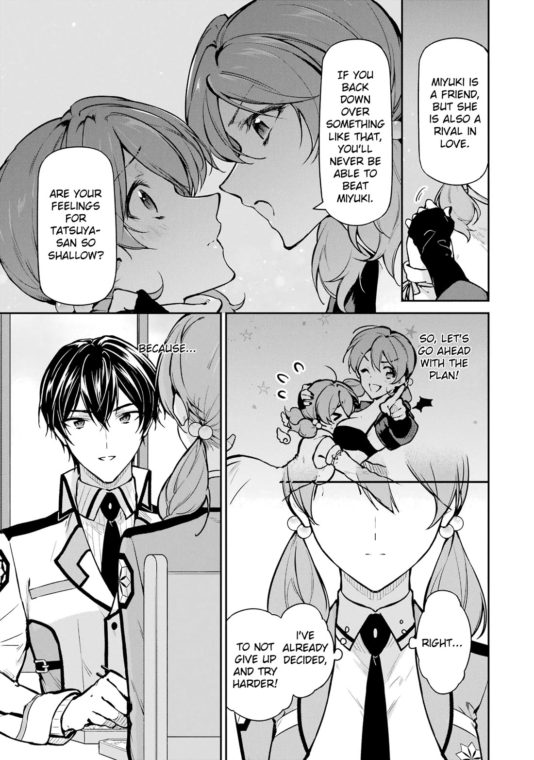 Mahouka Koukou no Rettousei - Shizoku Kaigi-hen Chapter 27 page 10 - Chapter 27: Strategy
