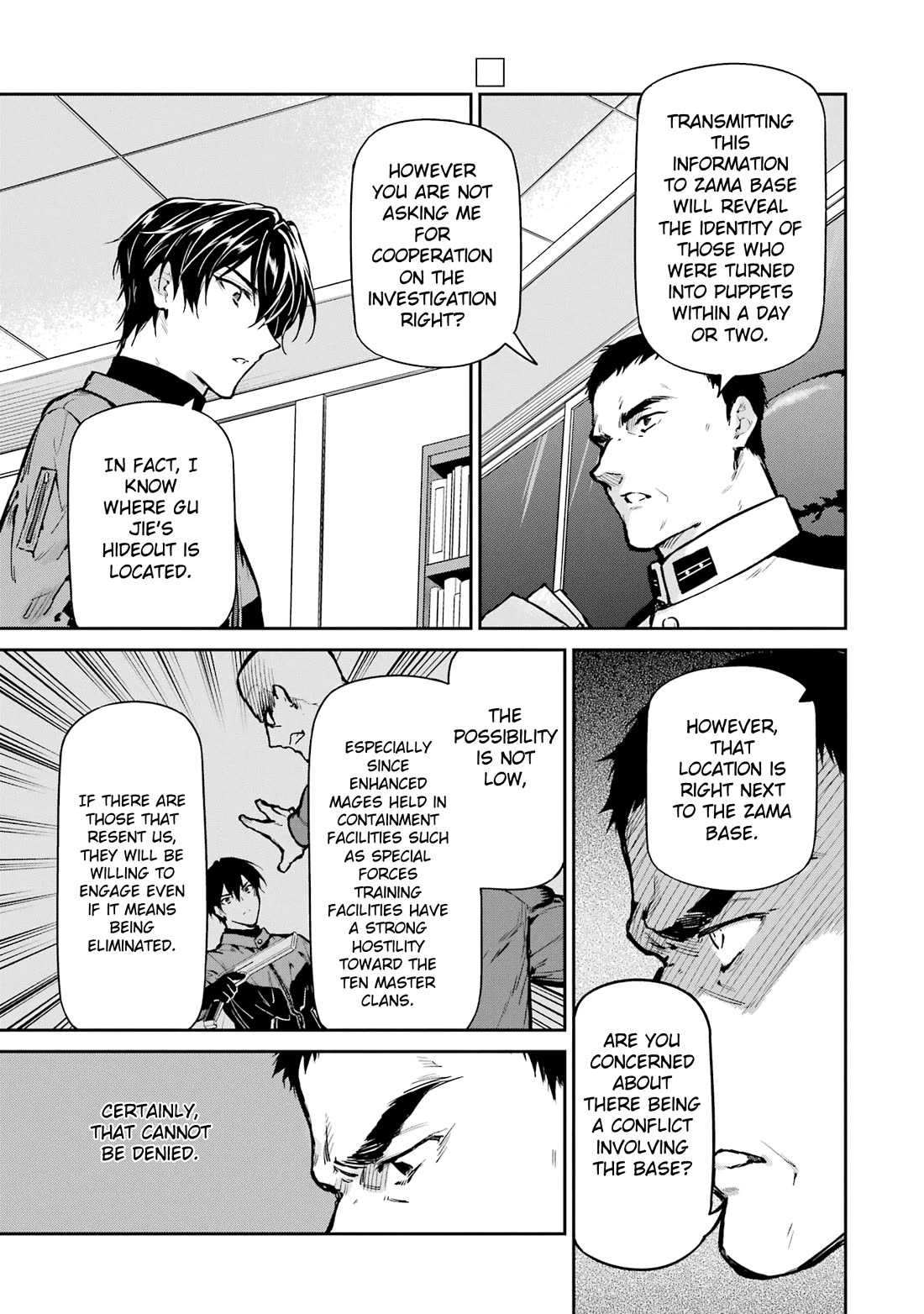 Mahouka Koukou no Rettousei - Shizoku Kaigi-hen Chapter 27 page 24 - Chapter 27: Strategy