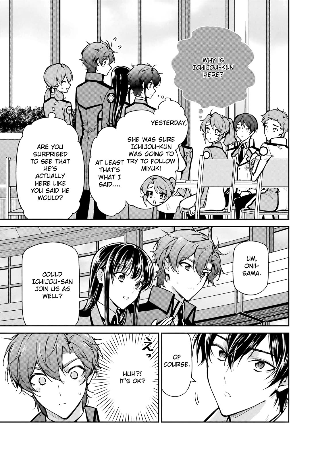Mahouka Koukou no Rettousei - Shizoku Kaigi-hen Chapter 27 page 3 - Chapter 27: Strategy