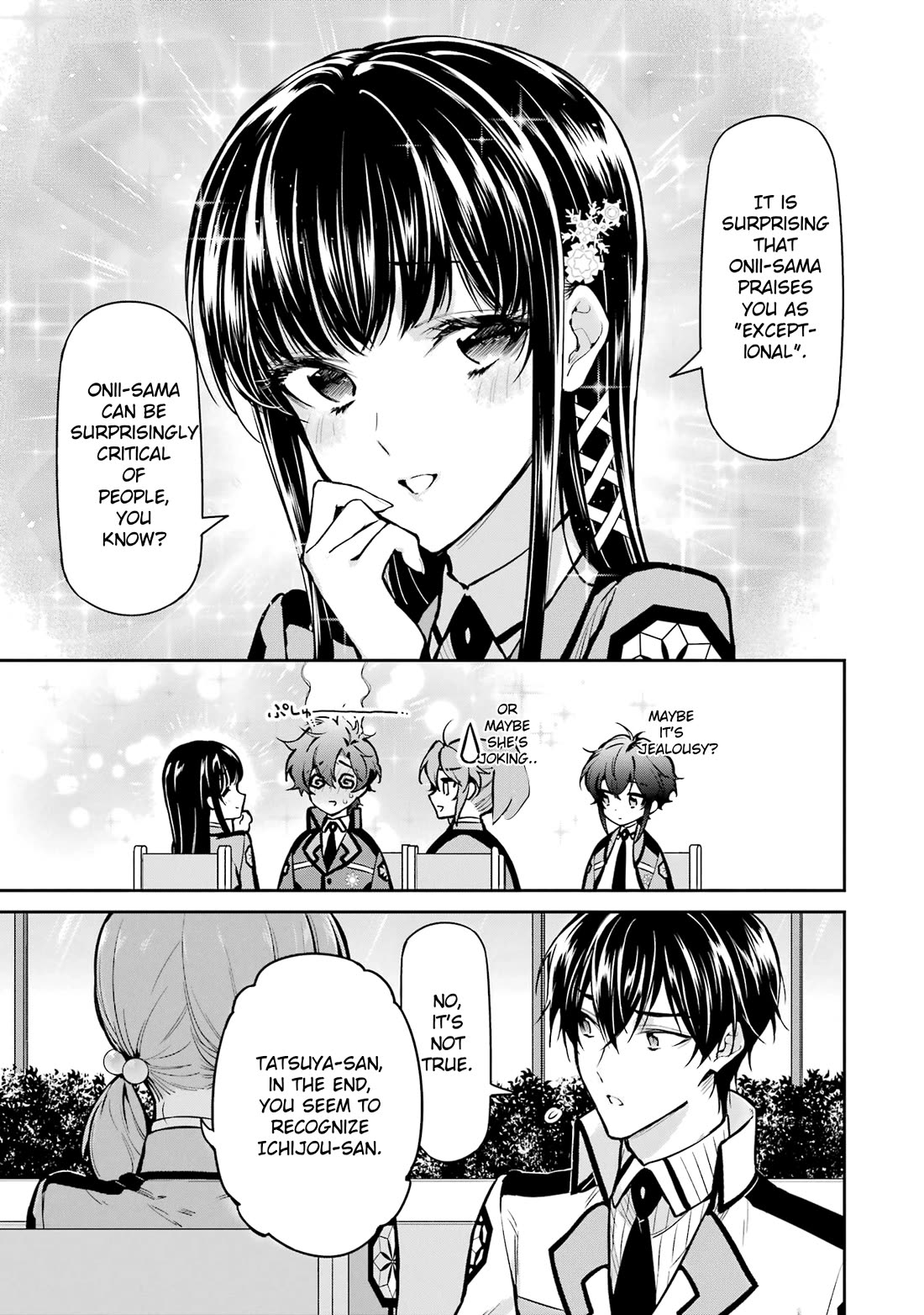 Mahouka Koukou no Rettousei - Shizoku Kaigi-hen Chapter 27 page 6 - Chapter 27: Strategy