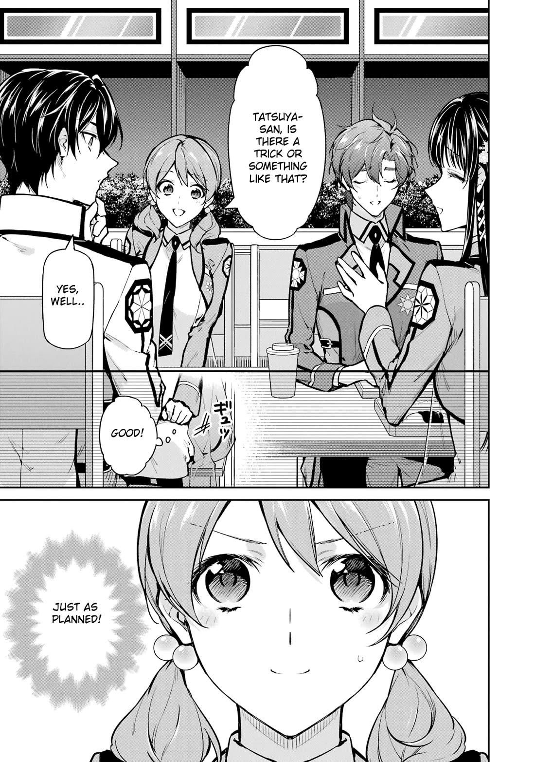 Mahouka Koukou no Rettousei - Shizoku Kaigi-hen Chapter 27 page 8 - Chapter 27: Strategy