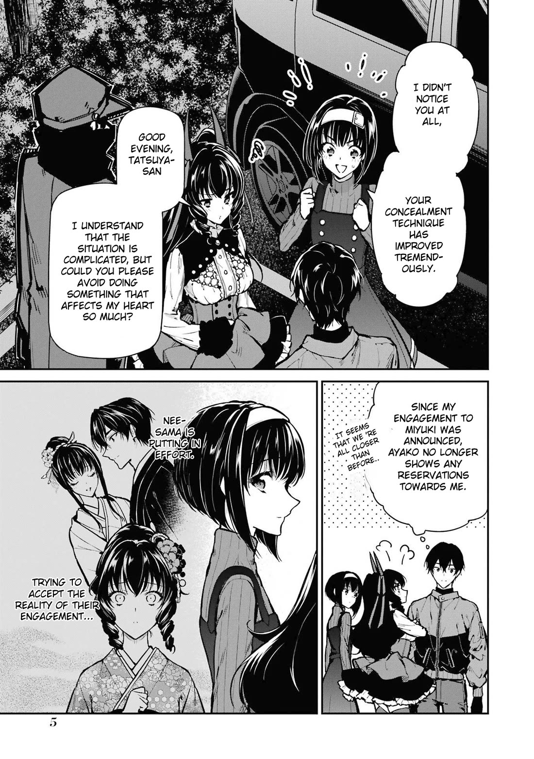 Mahouka Koukou no Rettousei - Shizoku Kaigi-hen Chapter 28 page 6 - Chapter 28: Commence The Operation