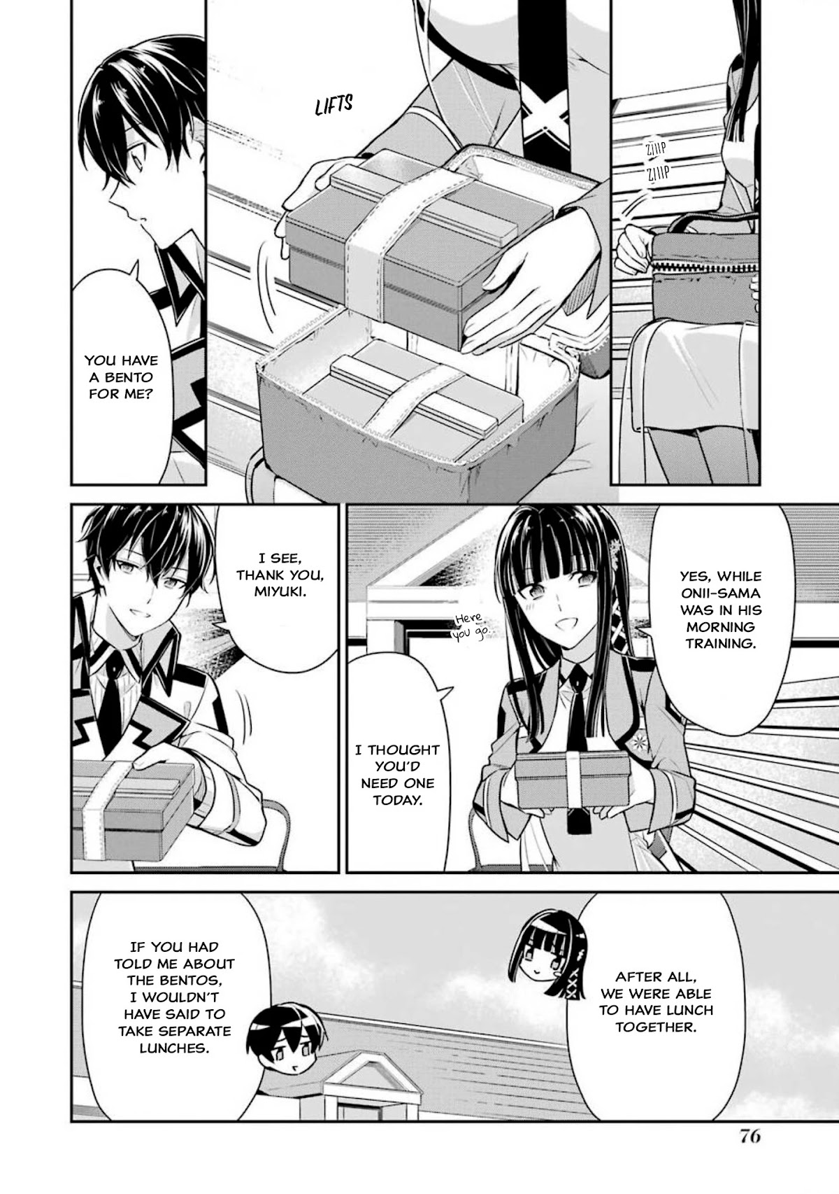Mahouka Koukou no Rettousei - Shizoku Kaigi-hen Chapter 3 page 12 - Chapter 3: The New Semester