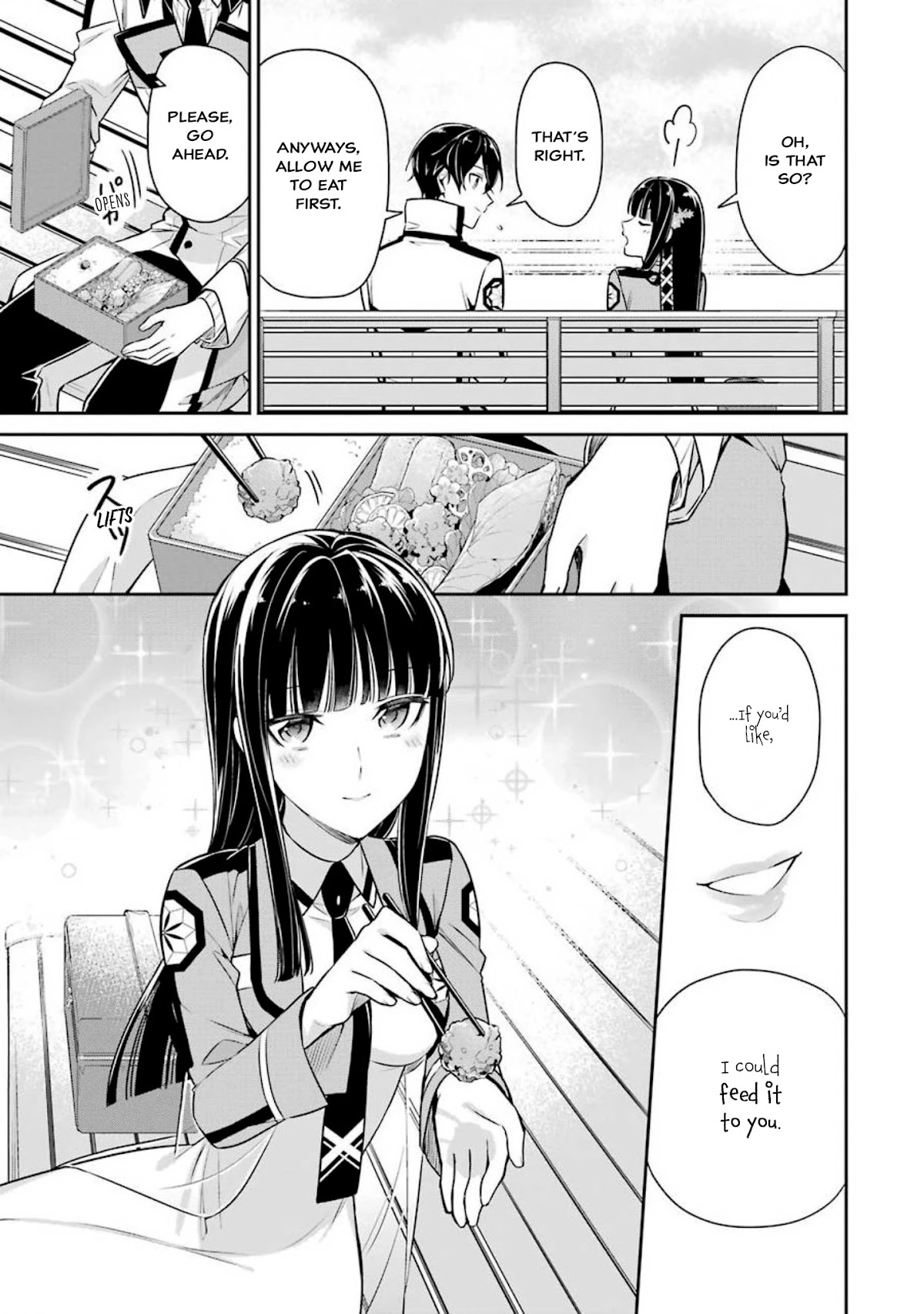 Mahouka Koukou no Rettousei - Shizoku Kaigi-hen Chapter 3 page 13 - Chapter 3: The New Semester