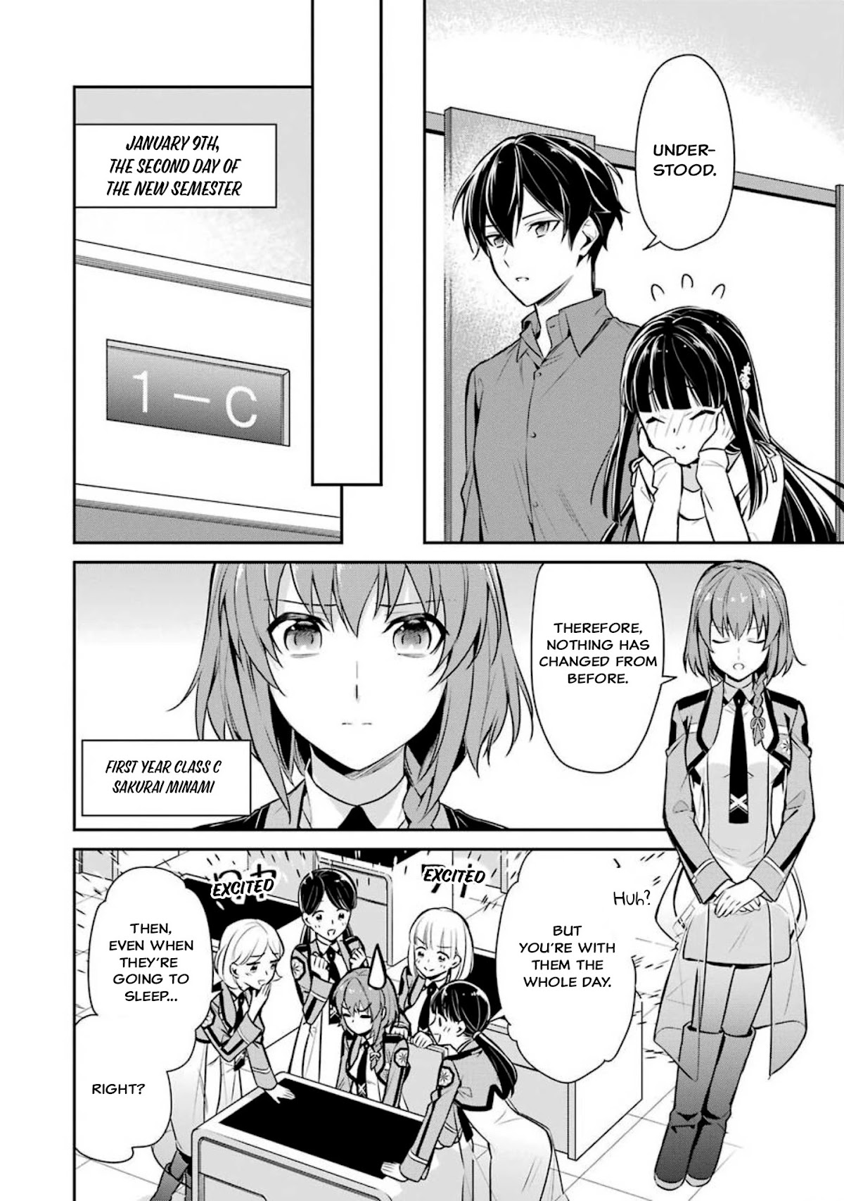 Mahouka Koukou no Rettousei - Shizoku Kaigi-hen Chapter 3 page 26 - Chapter 3: The New Semester