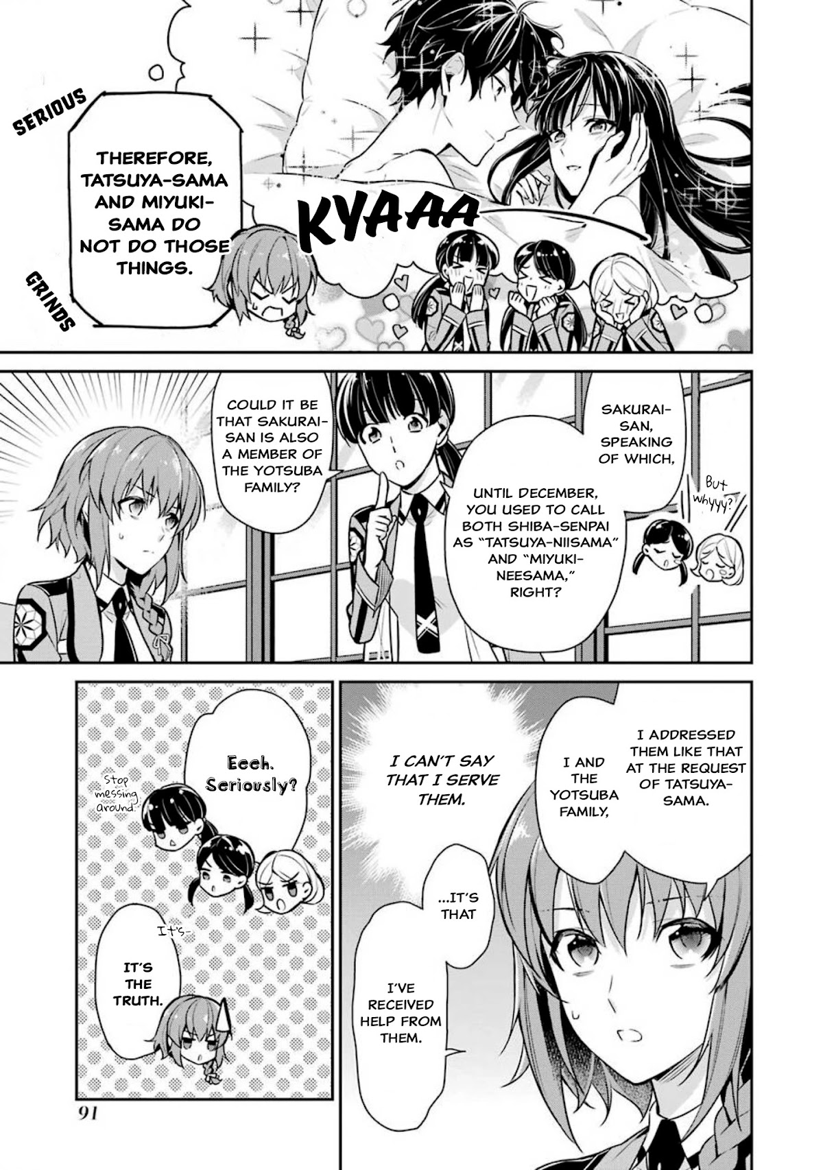 Mahouka Koukou no Rettousei - Shizoku Kaigi-hen Chapter 3 page 27 - Chapter 3: The New Semester