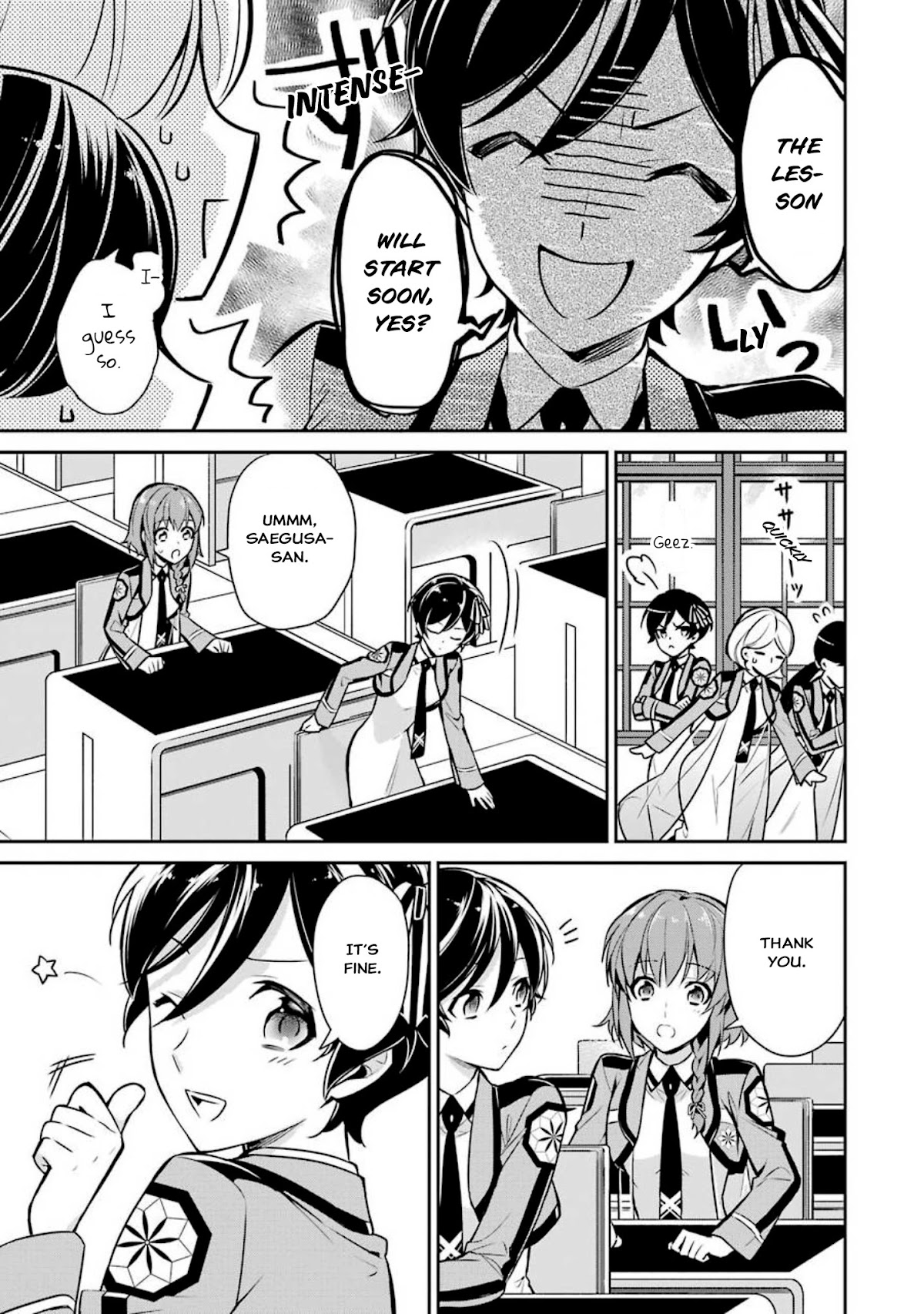 Mahouka Koukou no Rettousei - Shizoku Kaigi-hen Chapter 3 page 29 - Chapter 3: The New Semester