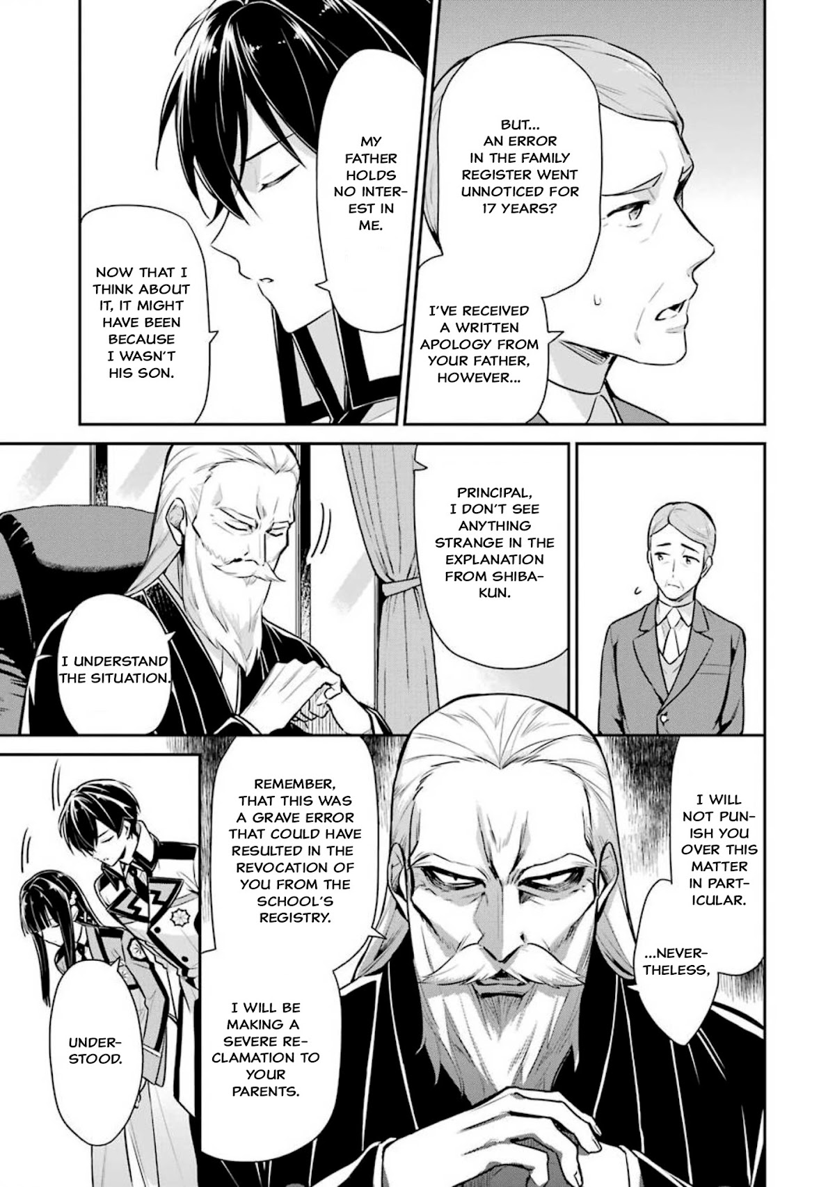 Mahouka Koukou no Rettousei - Shizoku Kaigi-hen Chapter 3 page 3 - Chapter 3: The New Semester