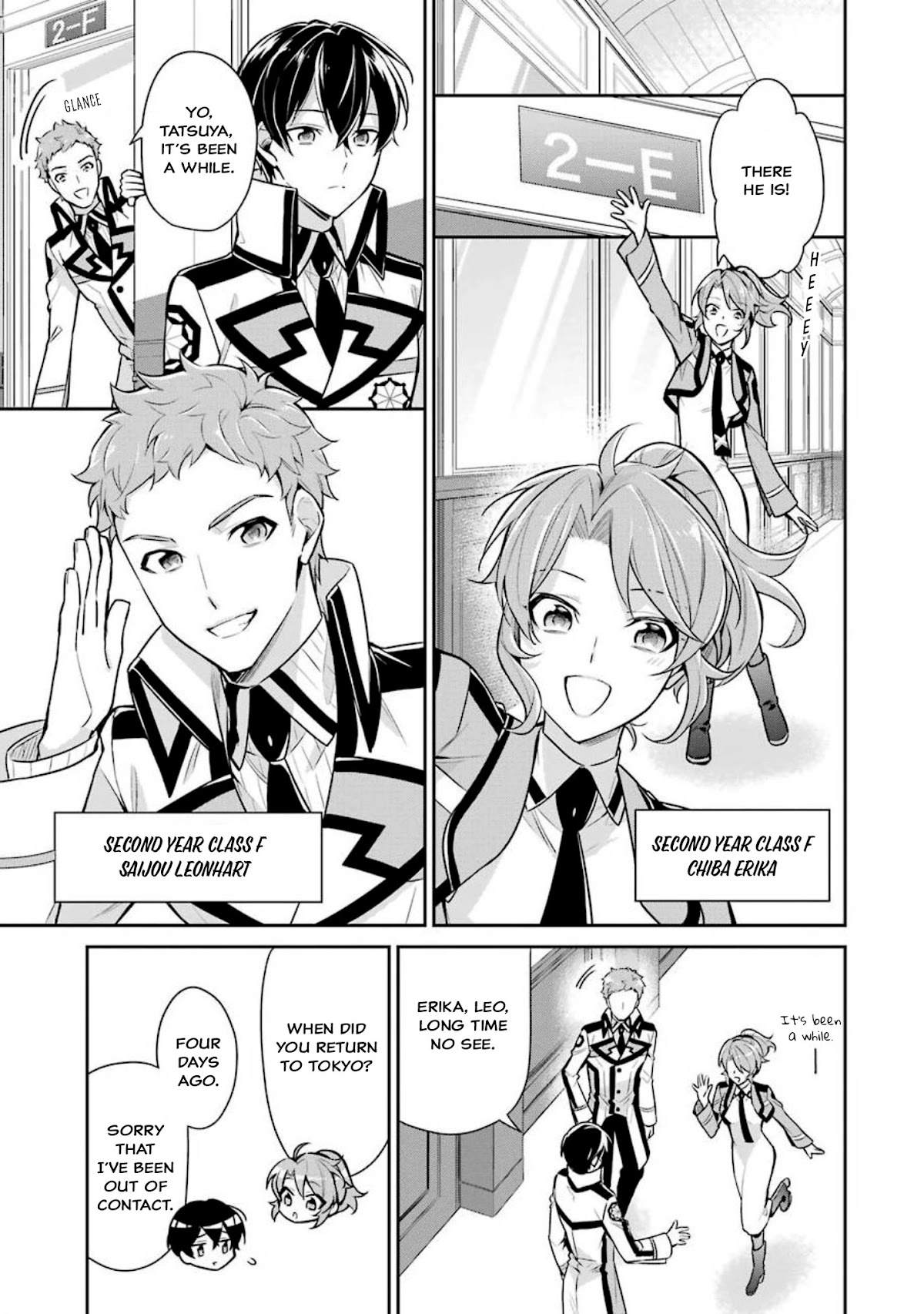 Mahouka Koukou no Rettousei - Shizoku Kaigi-hen Chapter 3 page 5 - Chapter 3: The New Semester