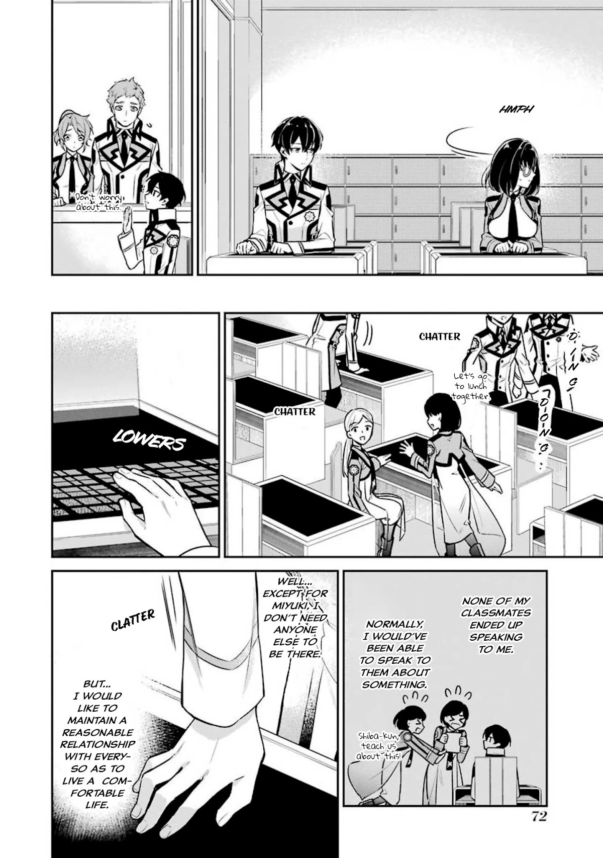 Mahouka Koukou no Rettousei - Shizoku Kaigi-hen Chapter 3 page 8 - Chapter 3: The New Semester