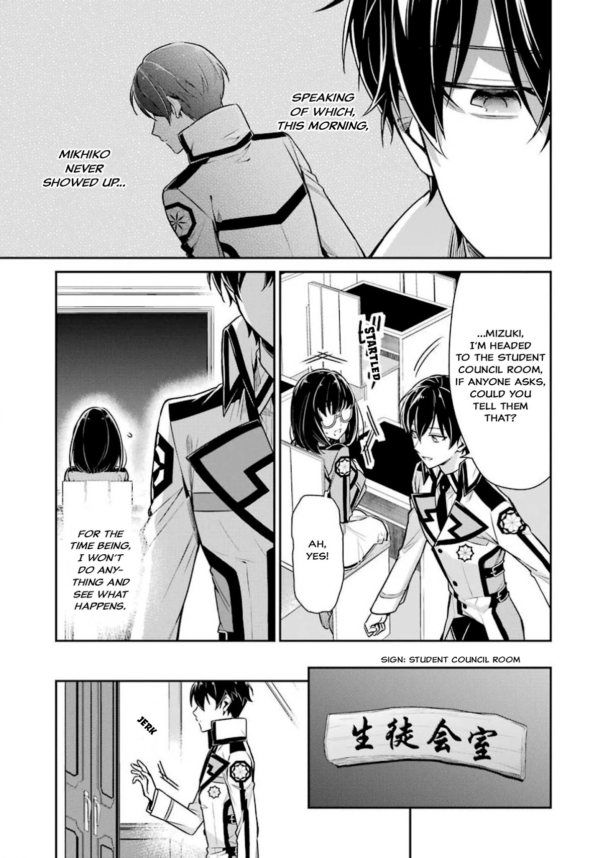 Mahouka Koukou no Rettousei - Shizoku Kaigi-hen Chapter 3 page 9 - Chapter 3: The New Semester