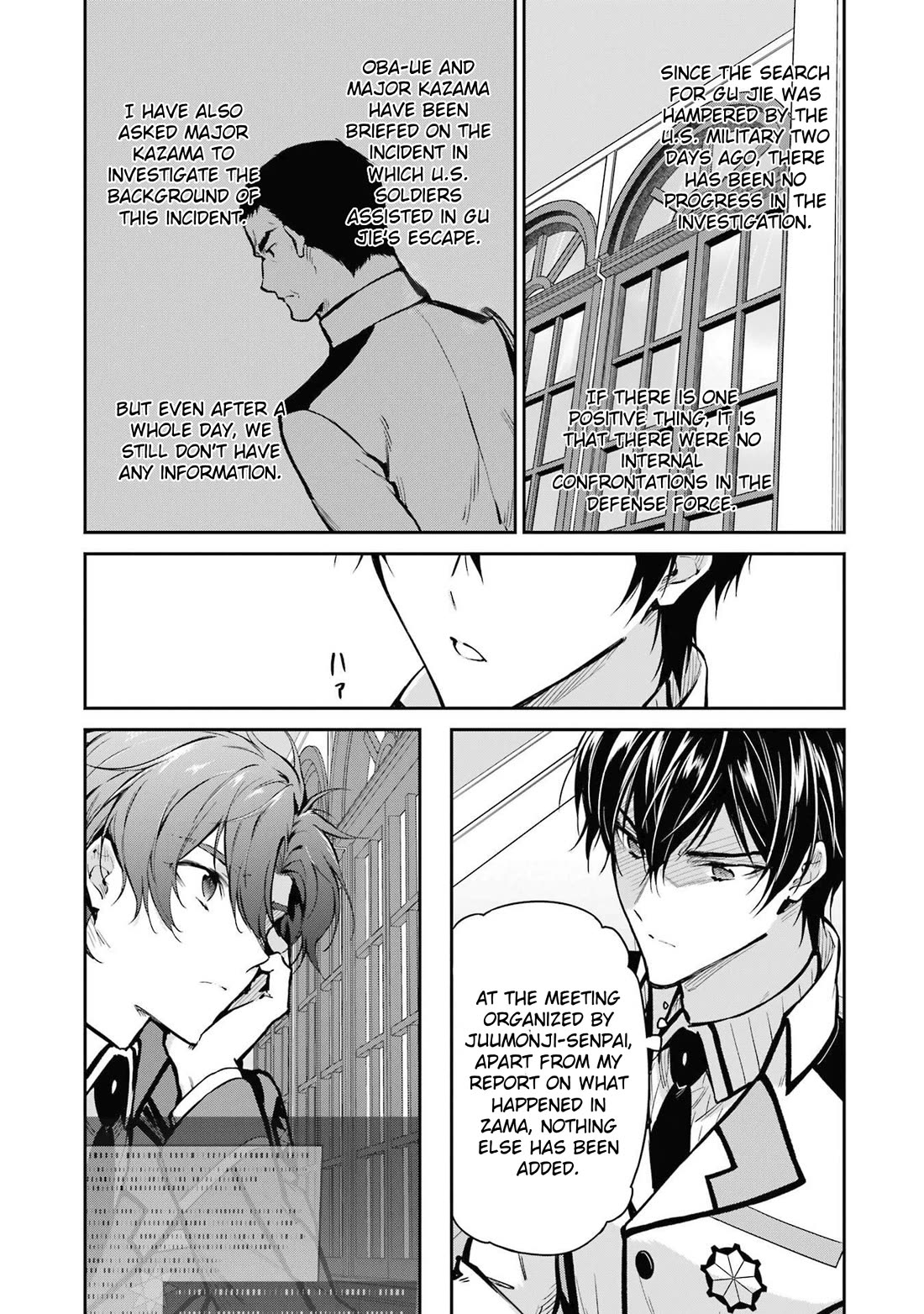 Mahouka Koukou no Rettousei - Shizoku Kaigi-hen Chapter 31 page 15 - Chapter 31: Efforts In Vain