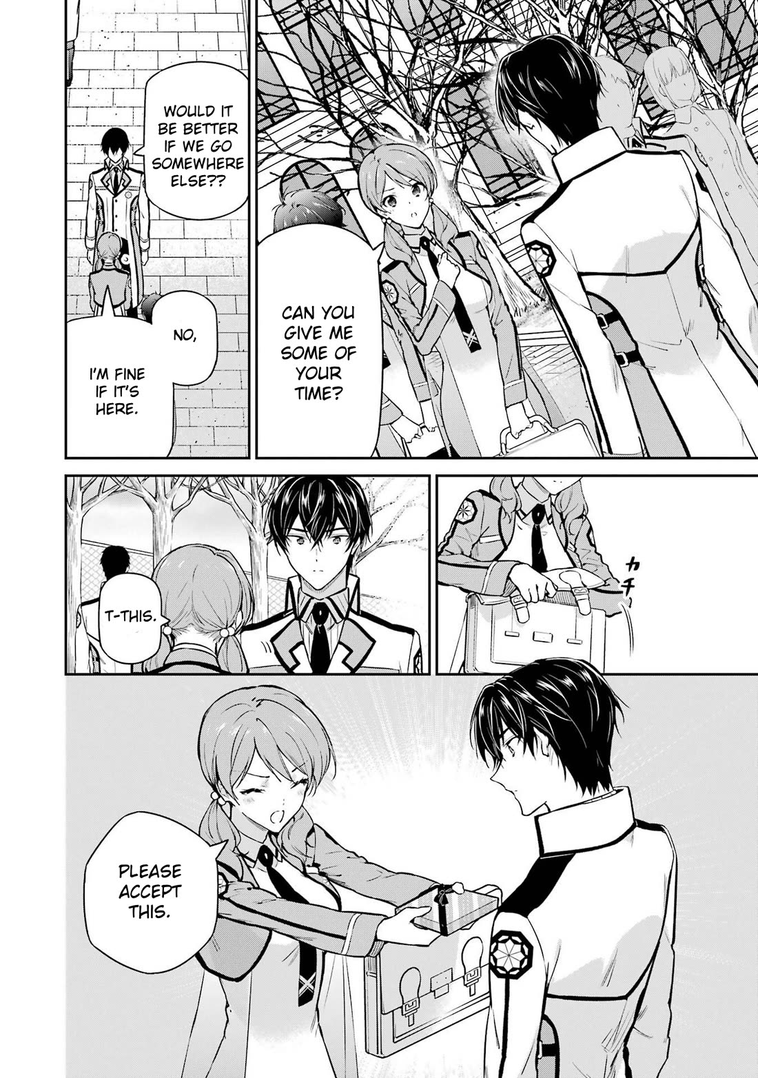 Mahouka Koukou no Rettousei - Shizoku Kaigi-hen Chapter 32 page 12 - Chapter 32: Valentine's Day
