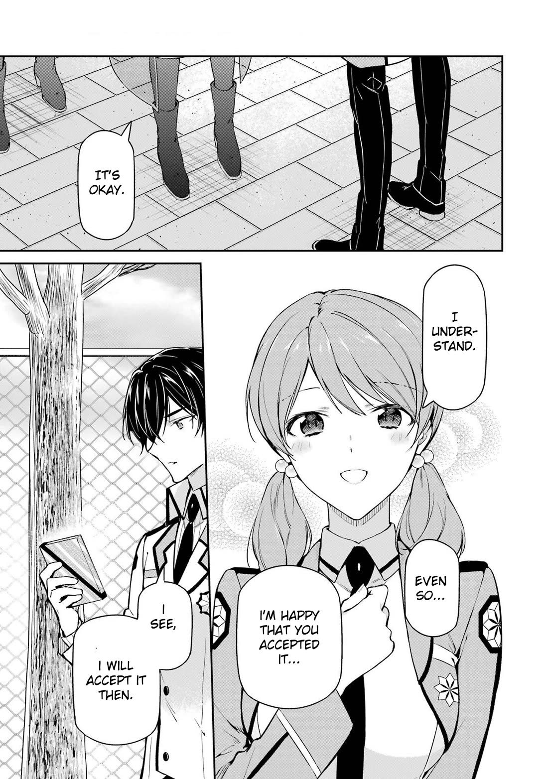 Mahouka Koukou no Rettousei - Shizoku Kaigi-hen Chapter 32 page 15 - Chapter 32: Valentine's Day