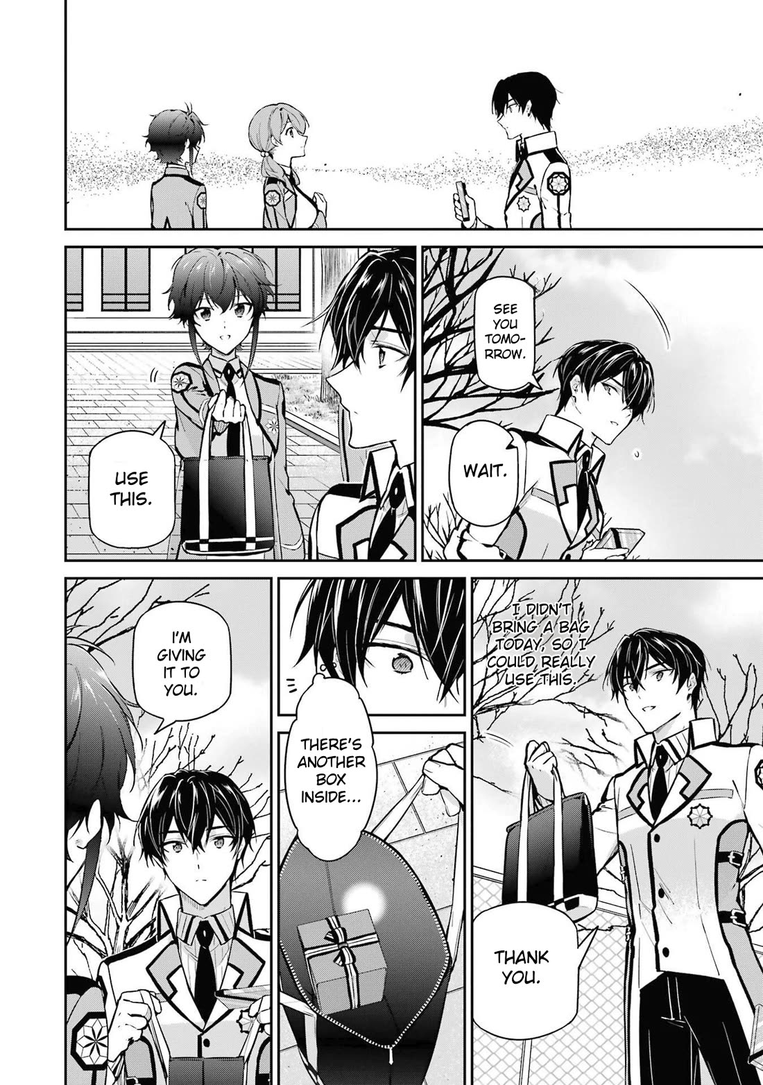 Mahouka Koukou no Rettousei - Shizoku Kaigi-hen Chapter 32 page 16 - Chapter 32: Valentine's Day