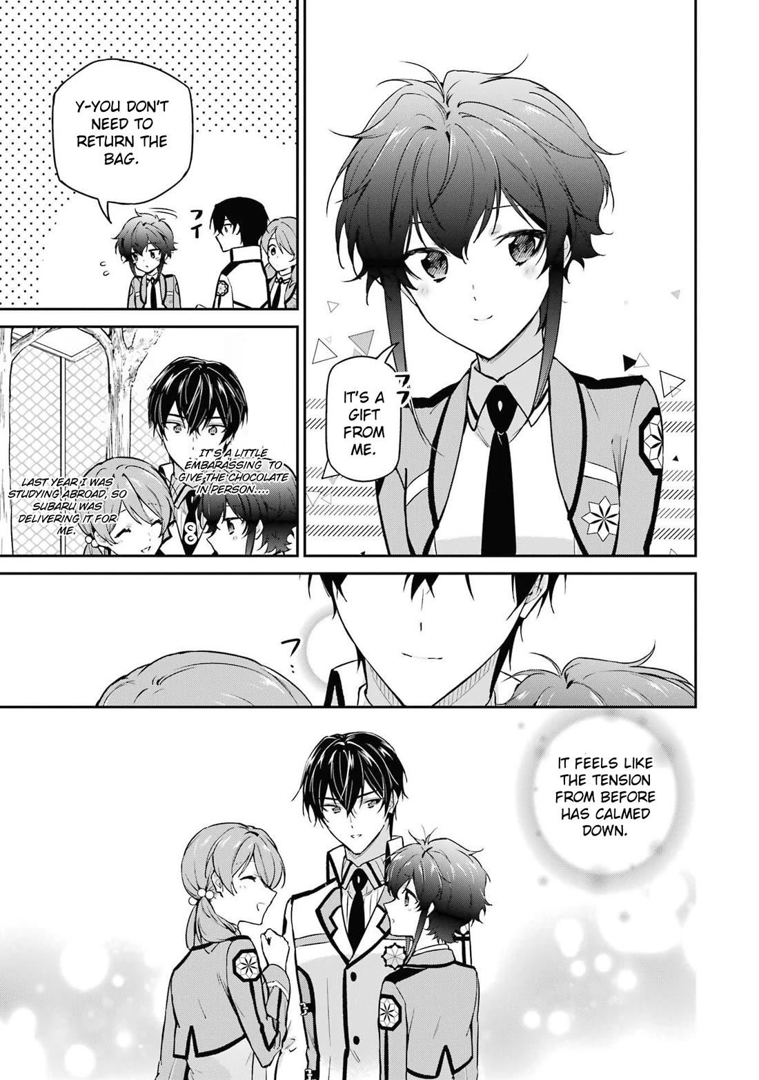 Mahouka Koukou no Rettousei - Shizoku Kaigi-hen Chapter 32 page 17 - Chapter 32: Valentine's Day