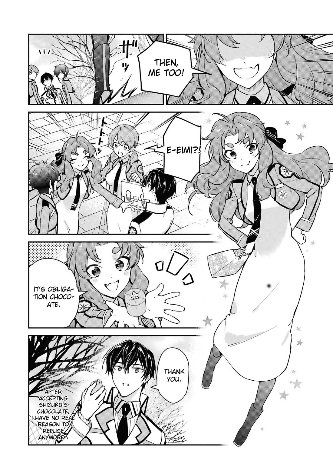 Mahouka Koukou no Rettousei - Shizoku Kaigi-hen Chapter 32 page 18 - Chapter 32: Valentine's Day
