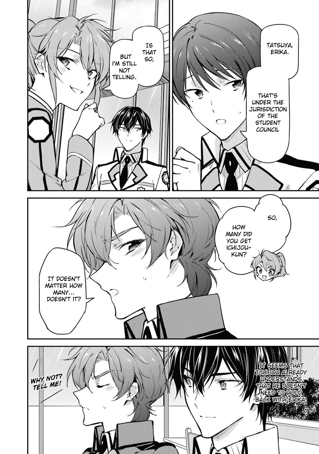 Mahouka Koukou no Rettousei - Shizoku Kaigi-hen Chapter 32 page 6 - Chapter 32: Valentine's Day