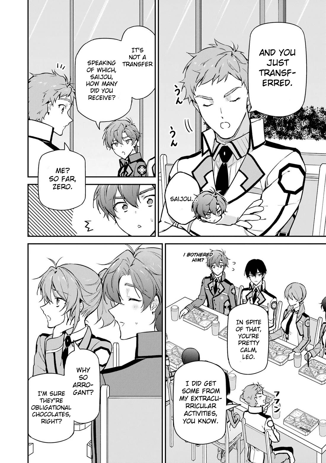 Mahouka Koukou no Rettousei - Shizoku Kaigi-hen Chapter 32 page 8 - Chapter 32: Valentine's Day