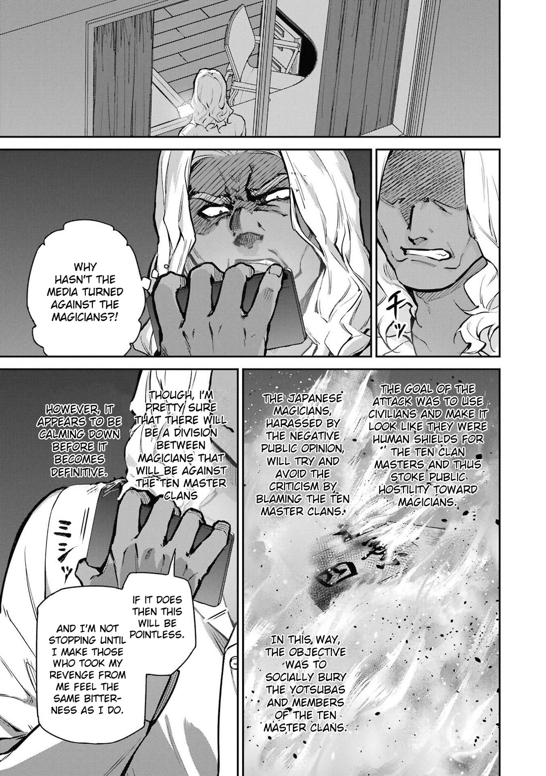 Mahouka Koukou no Rettousei - Shizoku Kaigi-hen Chapter 33 page 23 - Chapter 33: Dark Clouds
