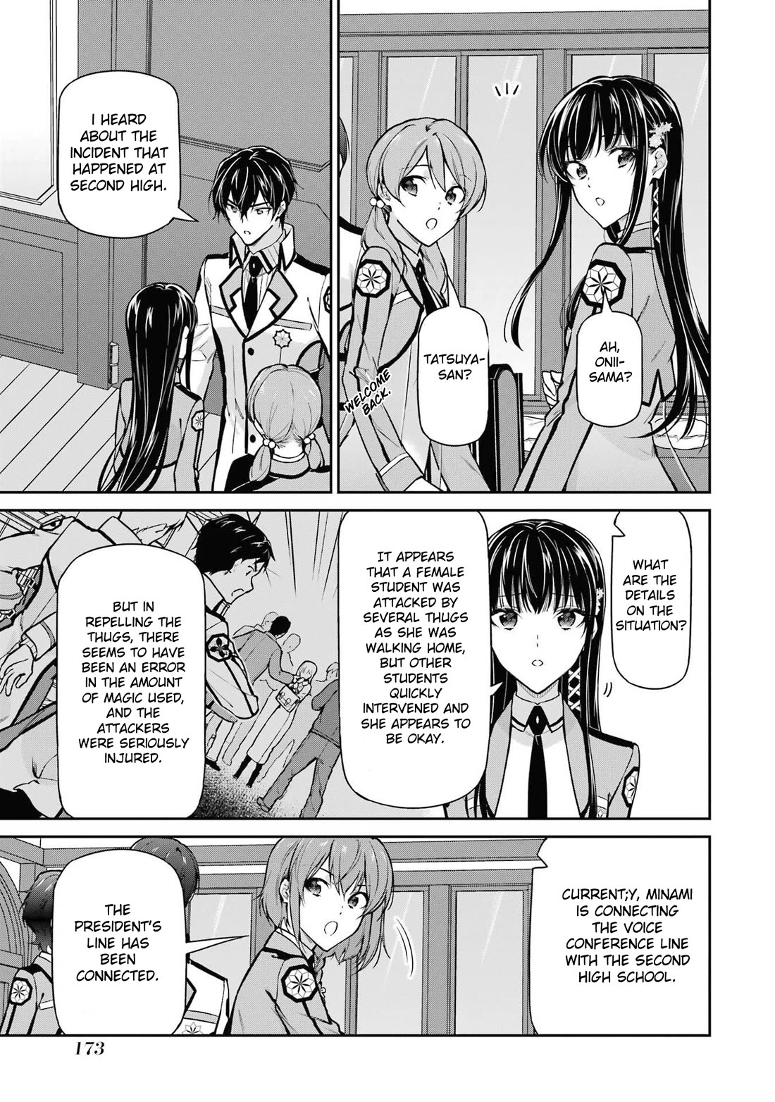 Mahouka Koukou no Rettousei - Shizoku Kaigi-hen Chapter 33 page 29 - Chapter 33: Dark Clouds