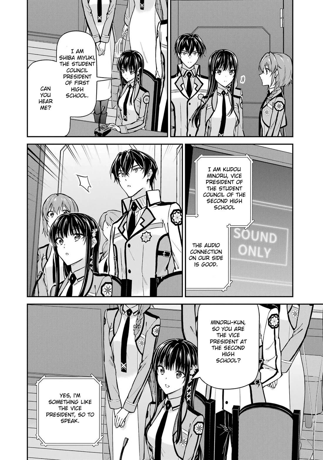 Mahouka Koukou no Rettousei - Shizoku Kaigi-hen Chapter 33 page 30 - Chapter 33: Dark Clouds