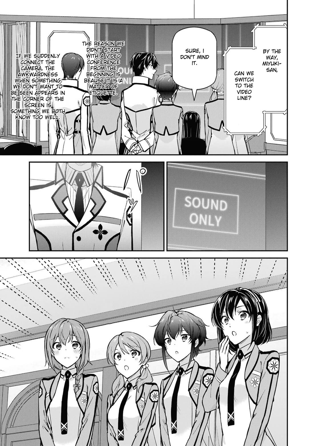 Mahouka Koukou no Rettousei - Shizoku Kaigi-hen Chapter 33 page 31 - Chapter 33: Dark Clouds