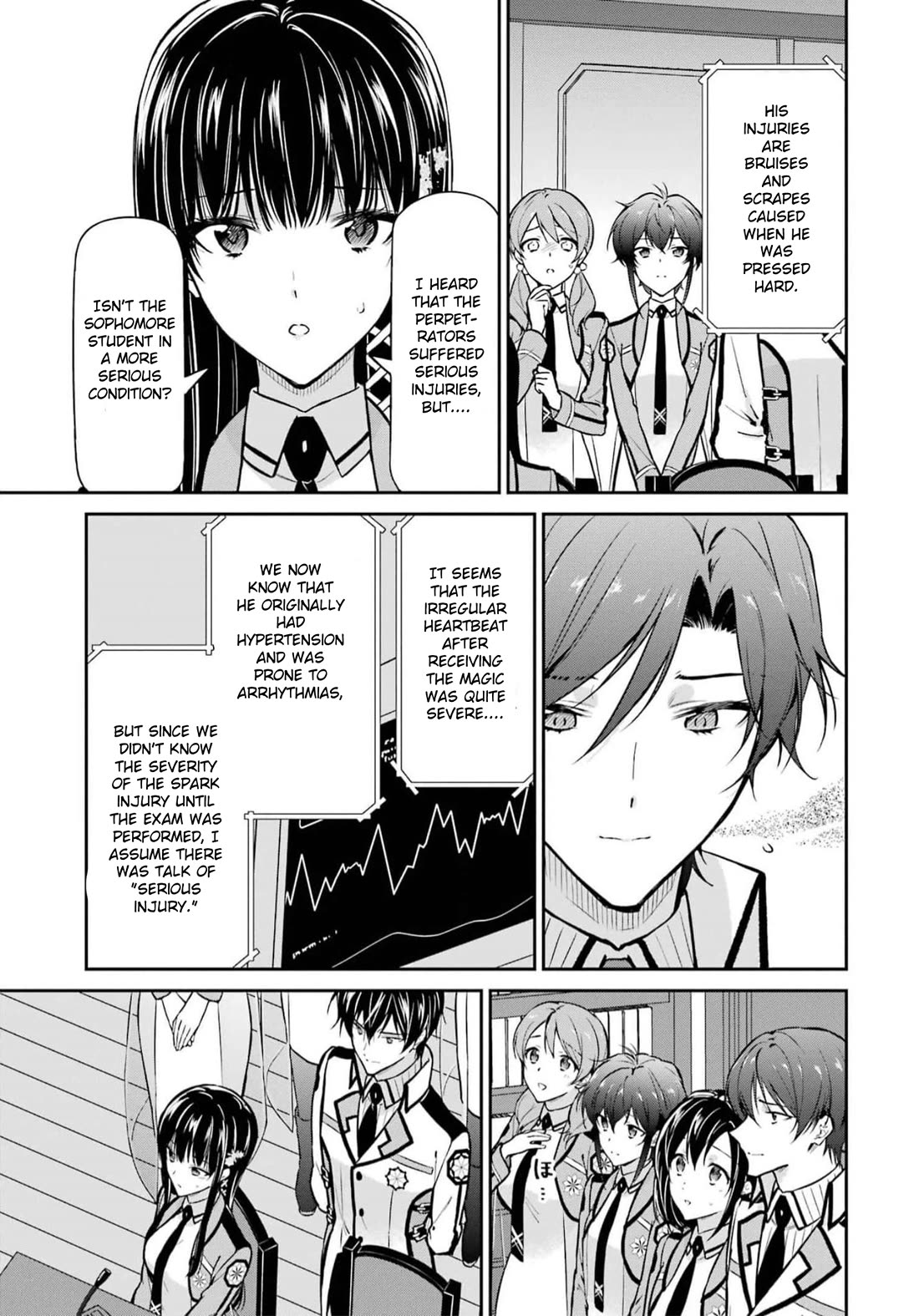 Mahouka Koukou no Rettousei - Shizoku Kaigi-hen Chapter 34 page 10 - Chapter 34: Concern