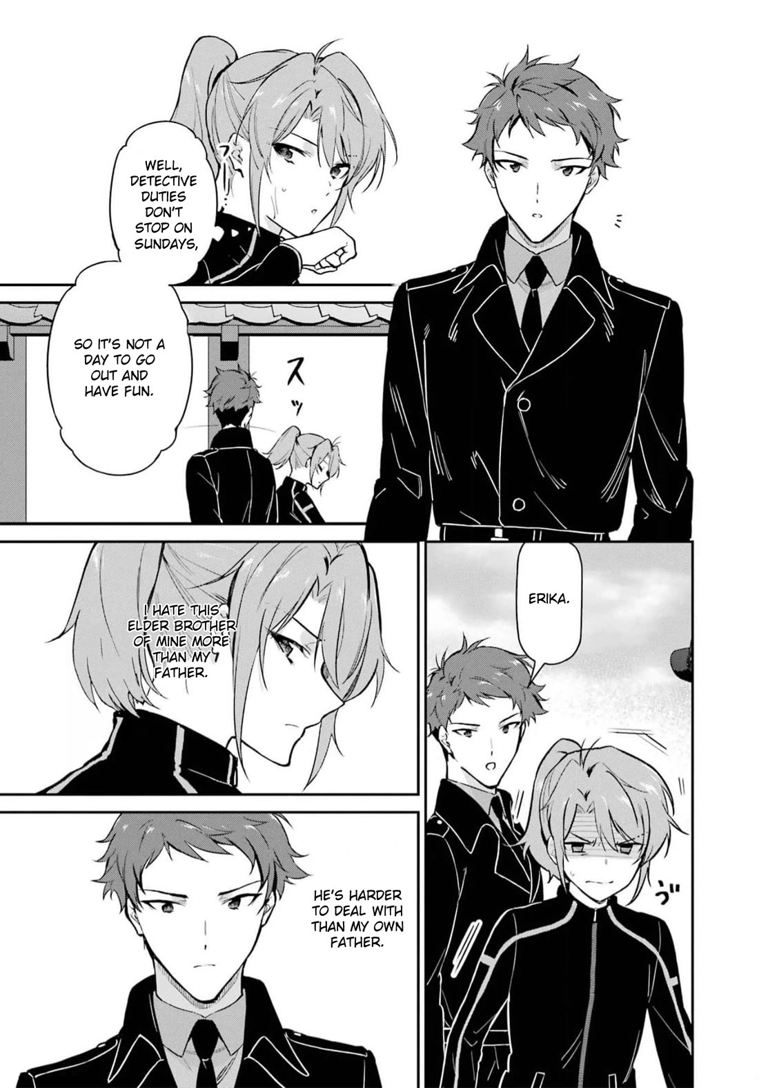 Mahouka Koukou no Rettousei - Shizoku Kaigi-hen Chapter 34 page 20 - Chapter 34: Concern