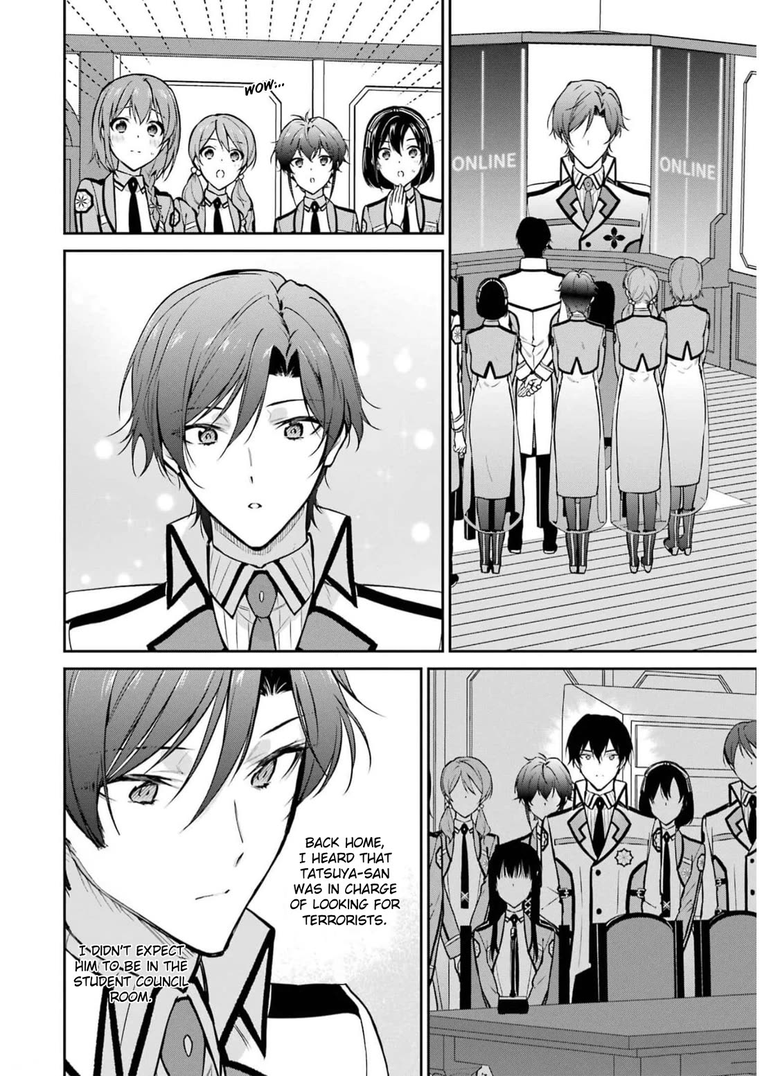 Mahouka Koukou no Rettousei - Shizoku Kaigi-hen Chapter 34 page 5 - Chapter 34: Concern