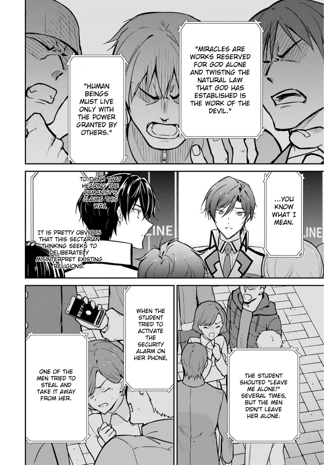 Mahouka Koukou no Rettousei - Shizoku Kaigi-hen Chapter 34 page 7 - Chapter 34: Concern