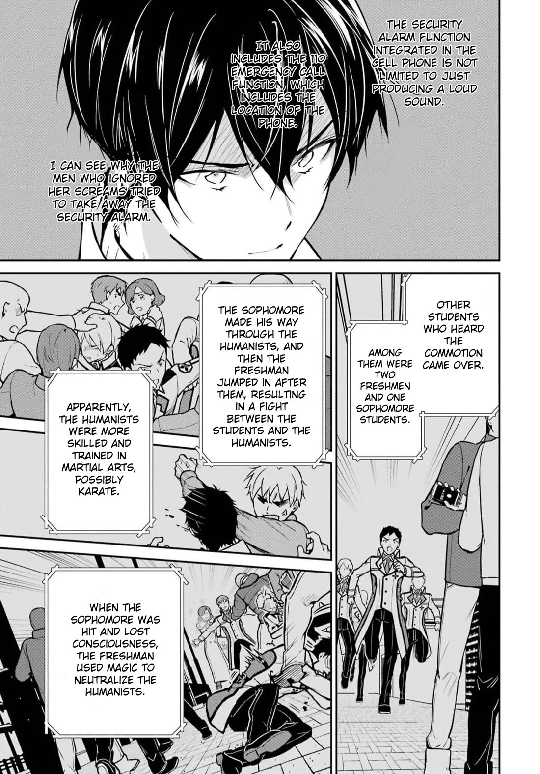 Mahouka Koukou no Rettousei - Shizoku Kaigi-hen Chapter 34 page 8 - Chapter 34: Concern