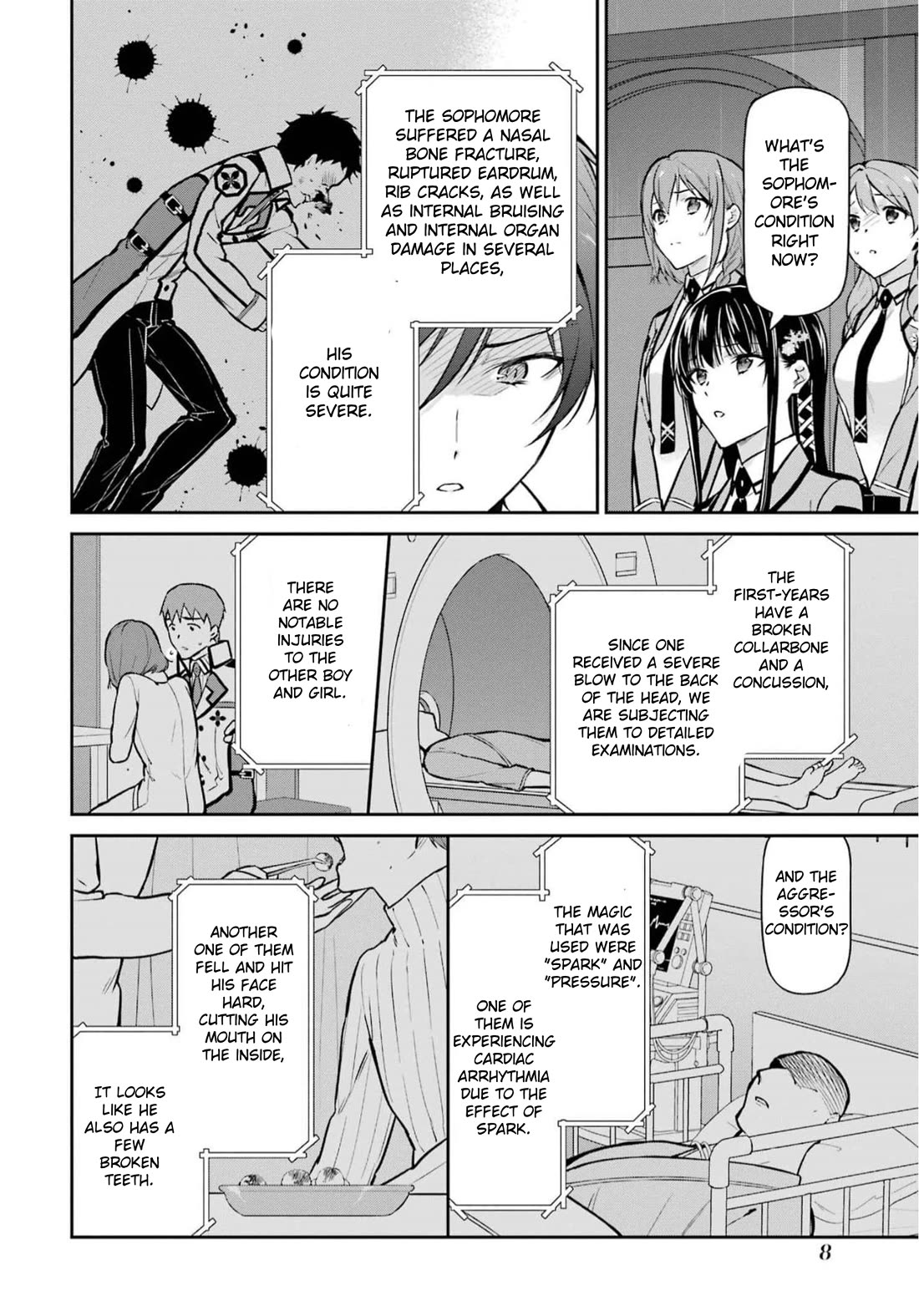 Mahouka Koukou no Rettousei - Shizoku Kaigi-hen Chapter 34 page 9 - Chapter 34: Concern