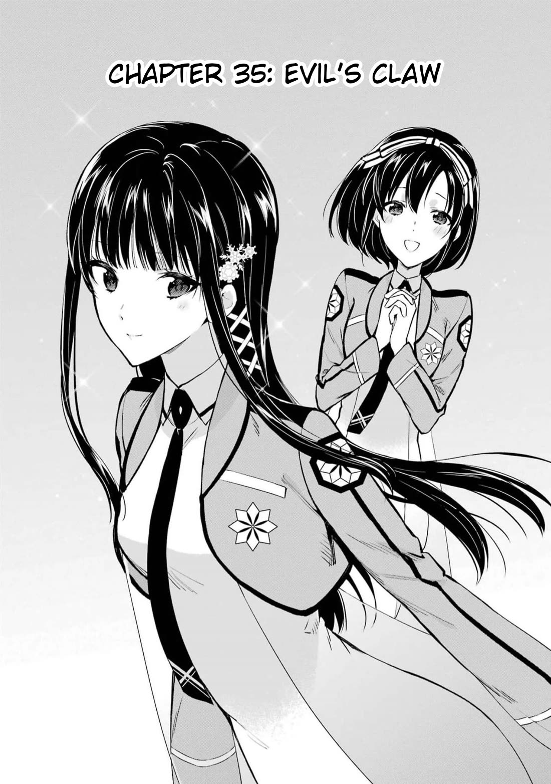 Mahouka Koukou no Rettousei - Shizoku Kaigi-hen Chapter 35 page 1 - Chapter 35: Evil's Claw
