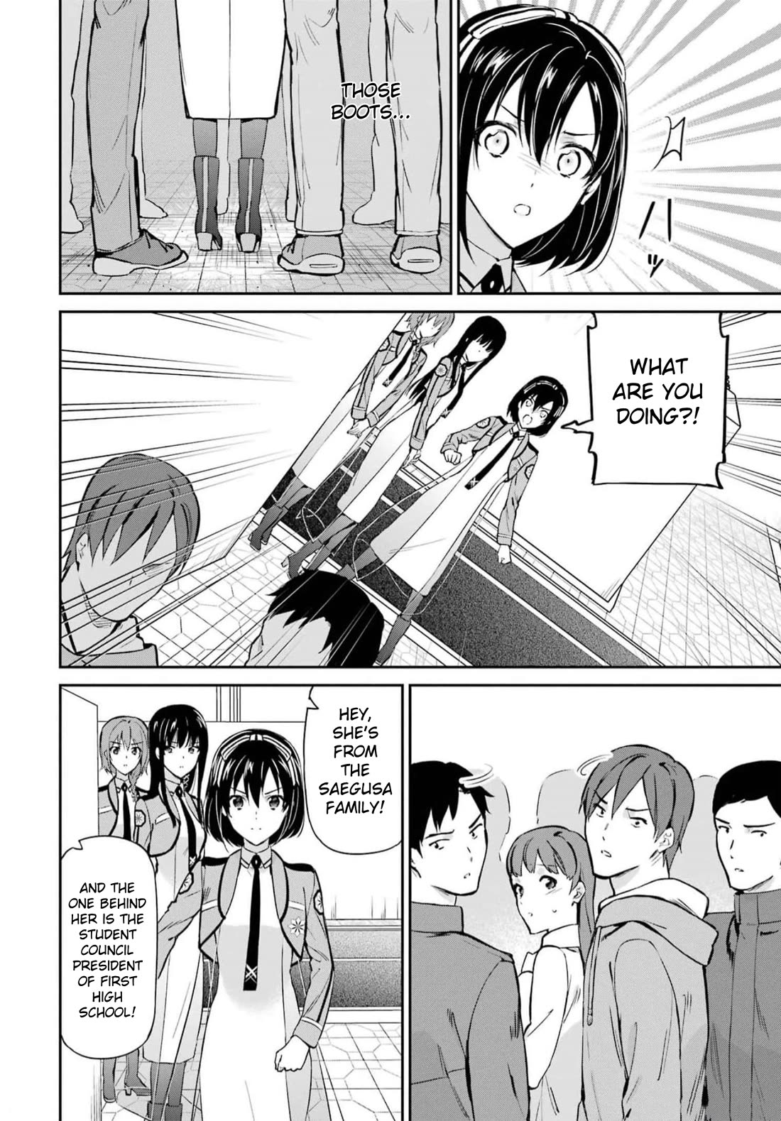 Mahouka Koukou no Rettousei - Shizoku Kaigi-hen Chapter 35 page 22 - Chapter 35: Evil's Claw