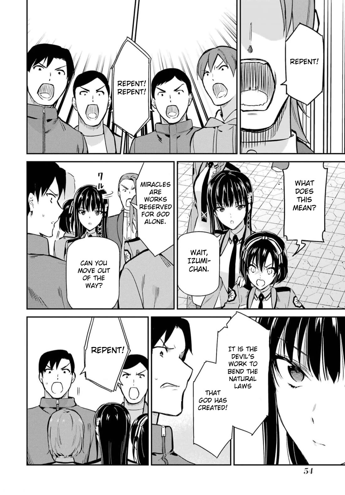 Mahouka Koukou no Rettousei - Shizoku Kaigi-hen Chapter 35 page 24 - Chapter 35: Evil's Claw