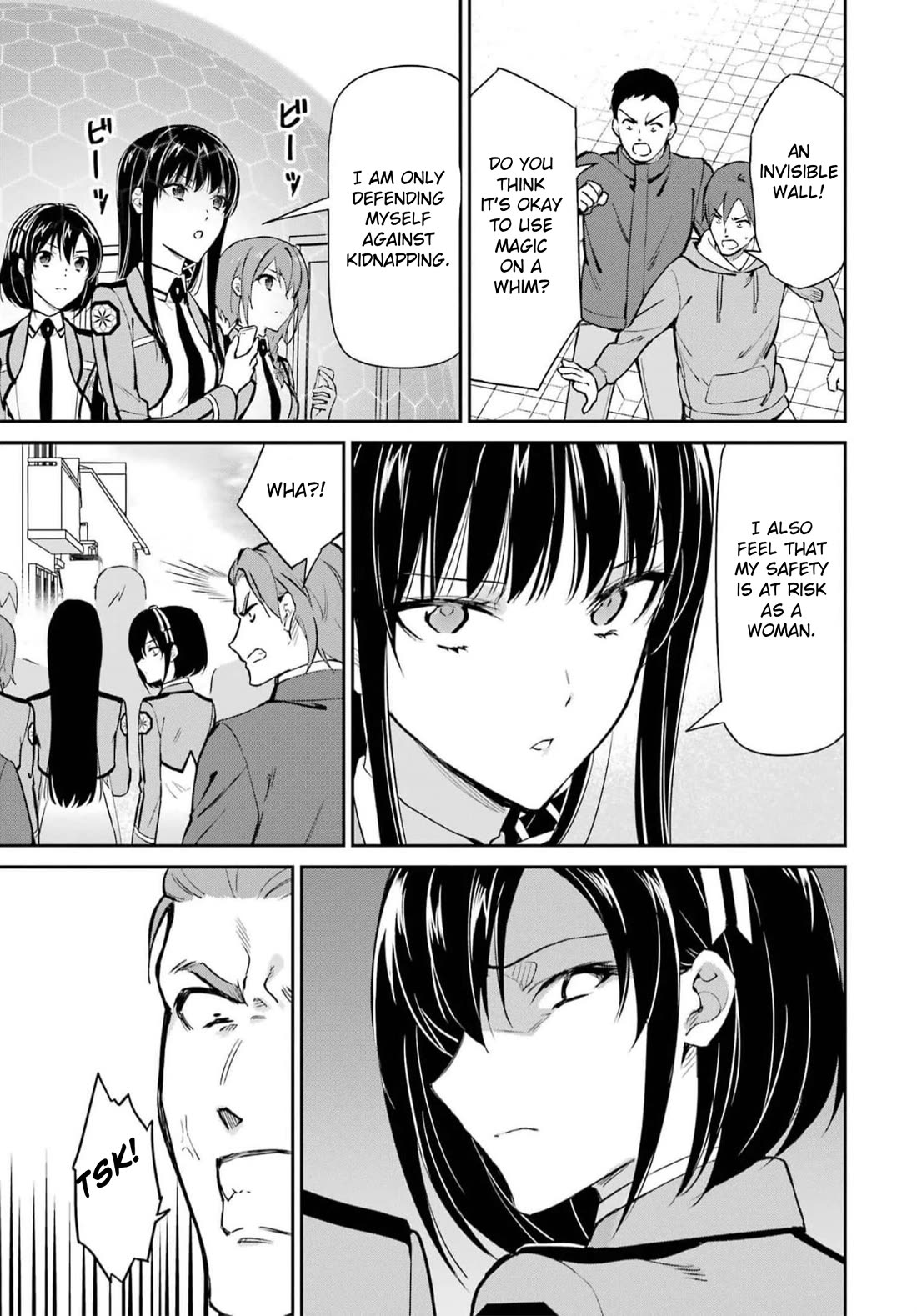 Mahouka Koukou no Rettousei - Shizoku Kaigi-hen Chapter 35 page 27 - Chapter 35: Evil's Claw