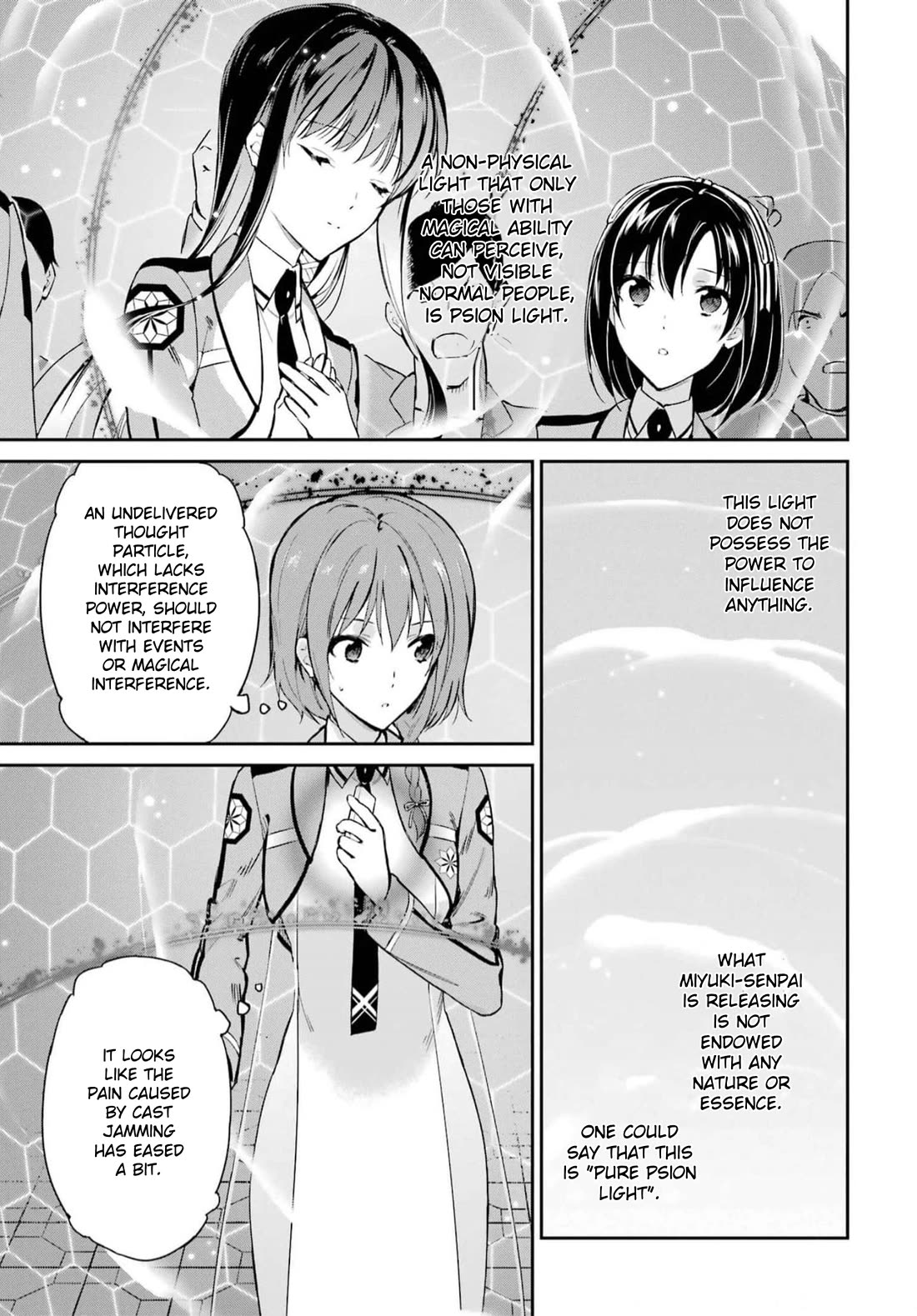 Mahouka Koukou no Rettousei - Shizoku Kaigi-hen Chapter 36 page 11 - Chapter 36: Absolute Zero