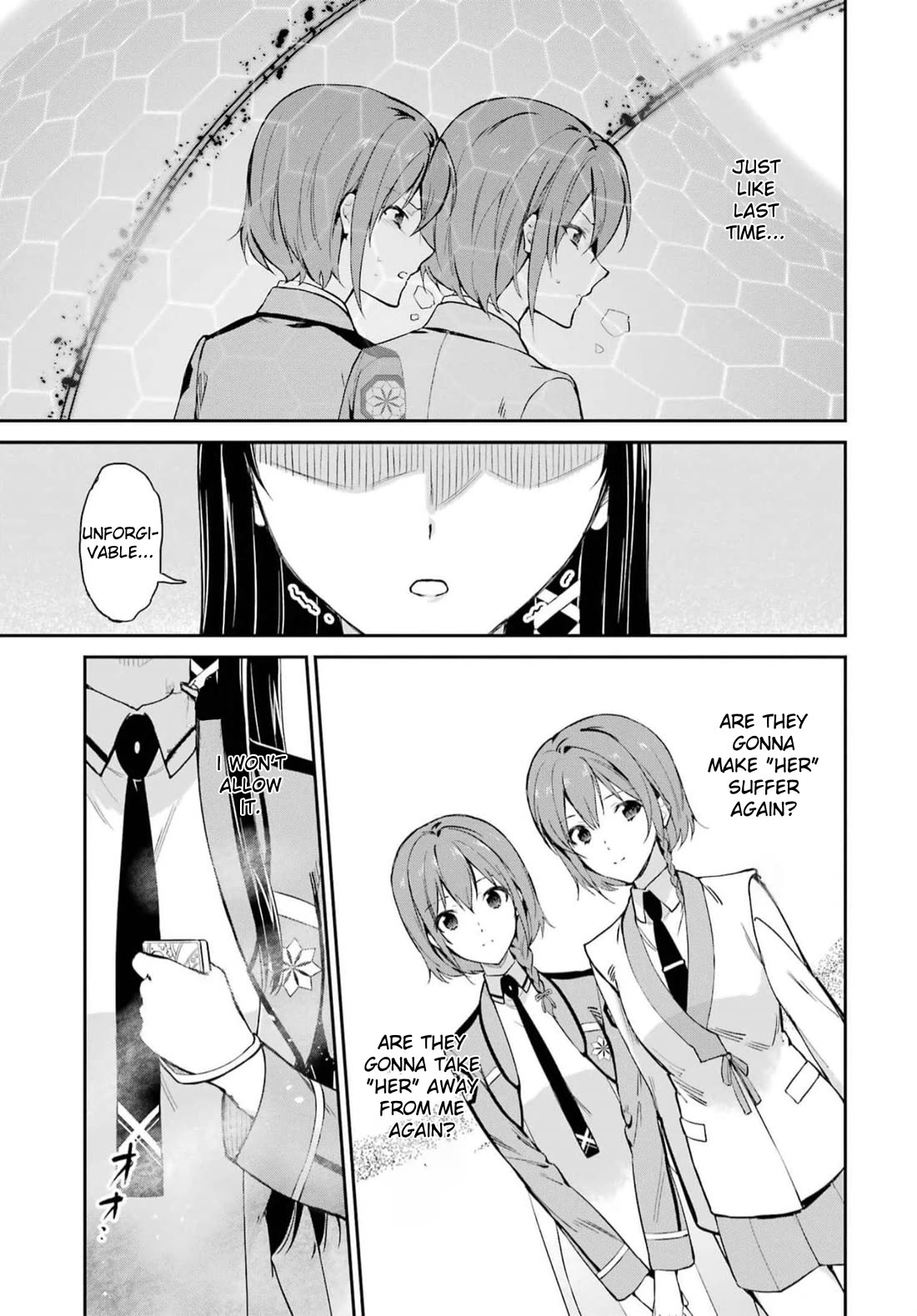 Mahouka Koukou no Rettousei - Shizoku Kaigi-hen Chapter 36 page 5 - Chapter 36: Absolute Zero