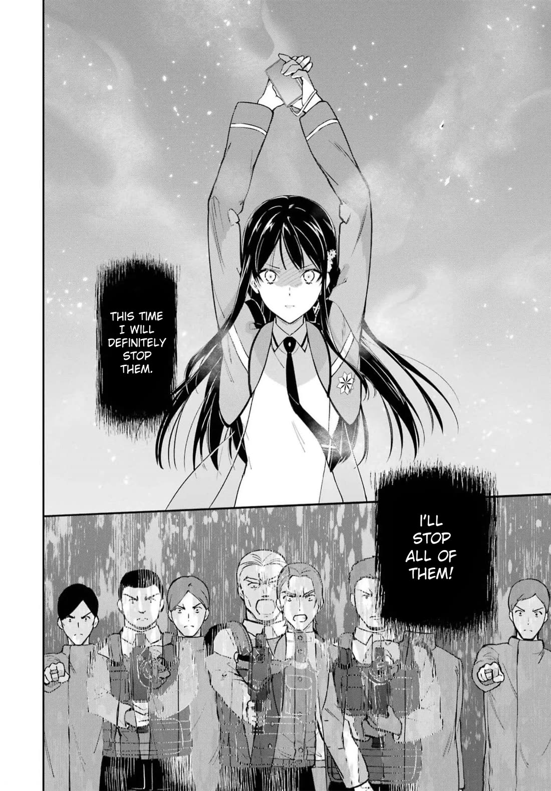 Mahouka Koukou no Rettousei - Shizoku Kaigi-hen Chapter 36 page 6 - Chapter 36: Absolute Zero