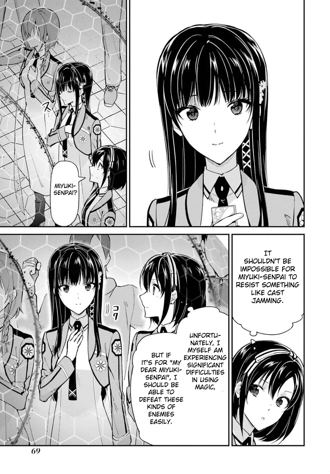 Mahouka Koukou no Rettousei - Shizoku Kaigi-hen Chapter 36 page 9 - Chapter 36: Absolute Zero