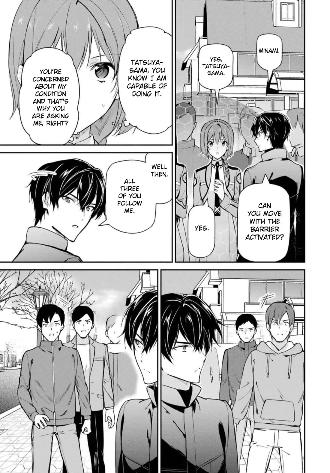 Mahouka Koukou no Rettousei - Shizoku Kaigi-hen Chapter 37 page 11 - Chapter 37: Premonition Confirmed