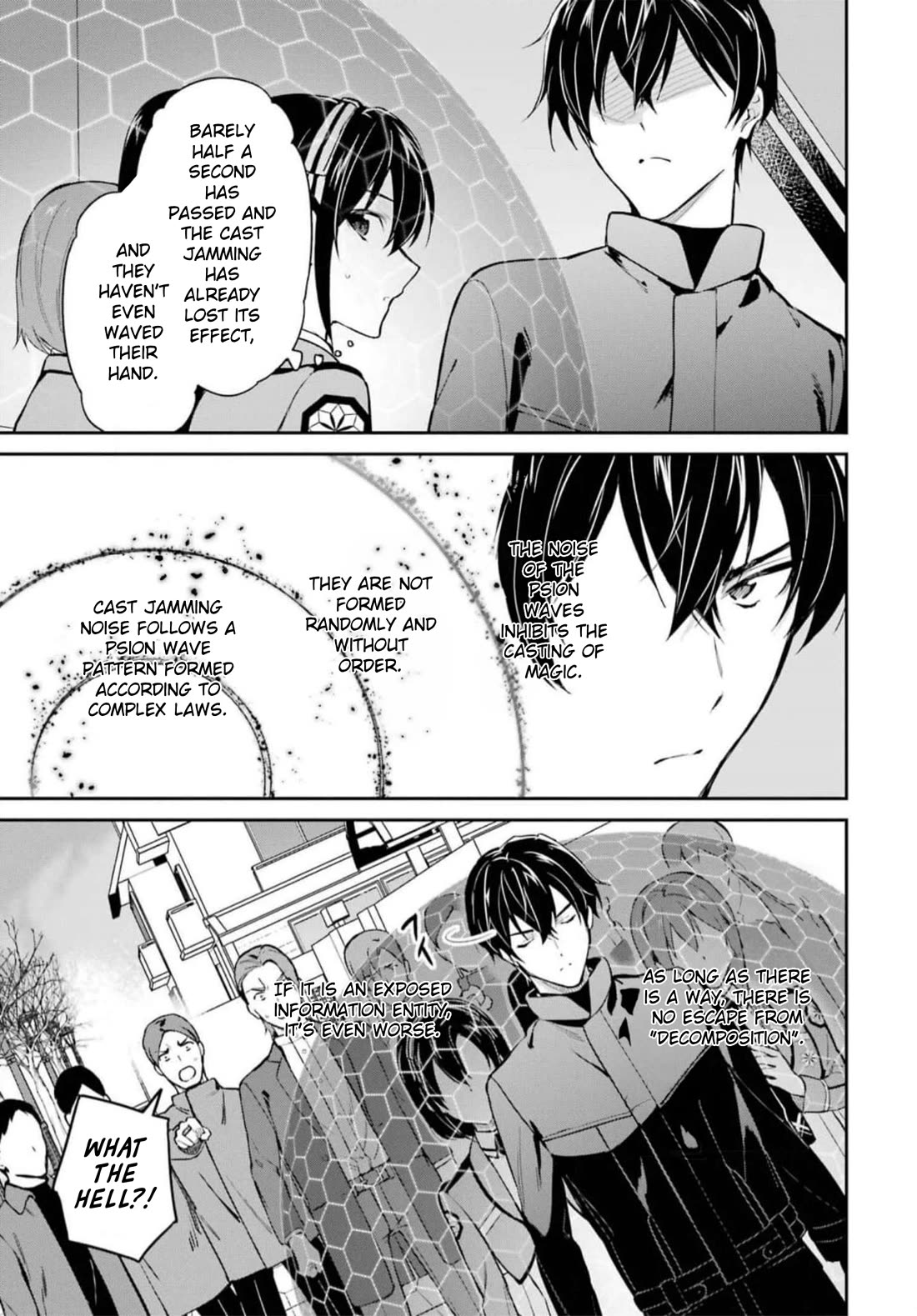 Mahouka Koukou no Rettousei - Shizoku Kaigi-hen Chapter 37 page 13 - Chapter 37: Premonition Confirmed