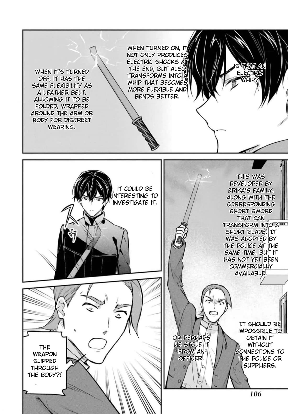 Mahouka Koukou no Rettousei - Shizoku Kaigi-hen Chapter 38 page 8 - Chapter 38: Purple Flames