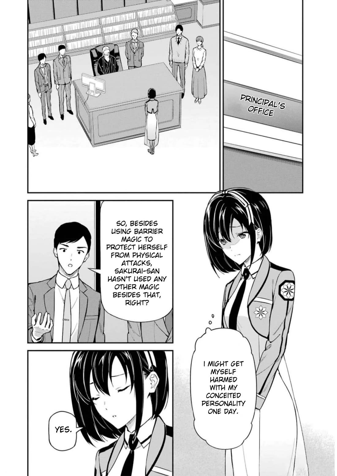 Mahouka Koukou no Rettousei - Shizoku Kaigi-hen Chapter 39 page 14 - Chapter 39: Hint