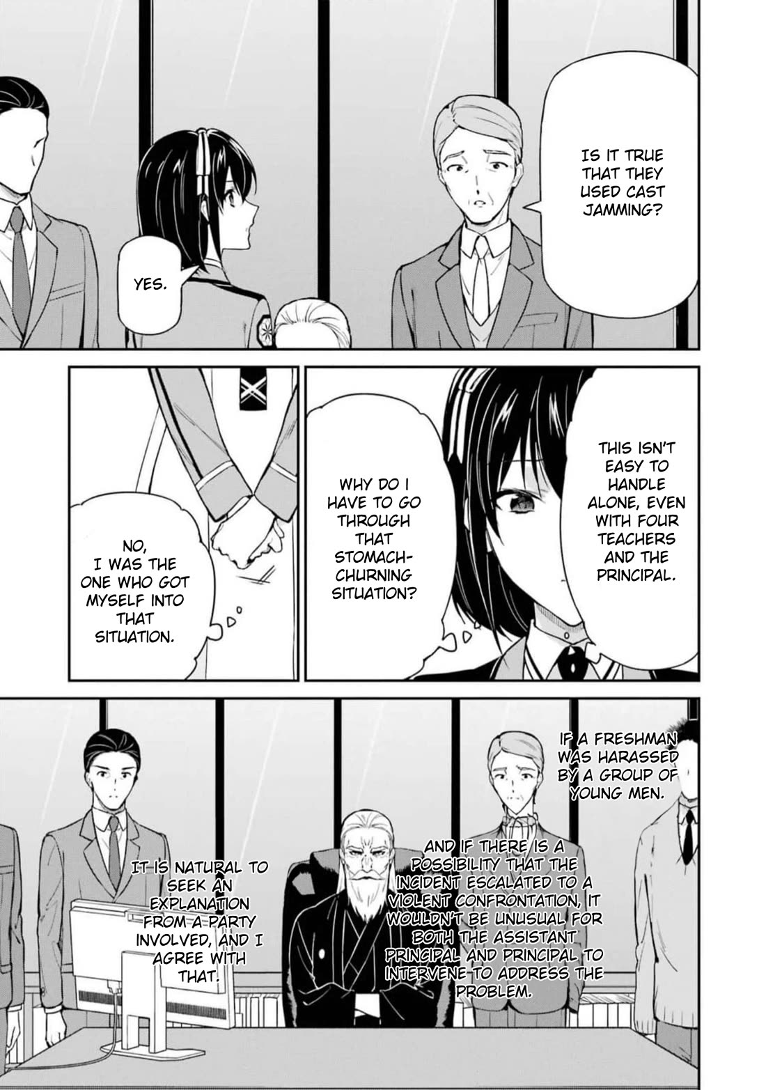 Mahouka Koukou no Rettousei - Shizoku Kaigi-hen Chapter 39 page 15 - Chapter 39: Hint