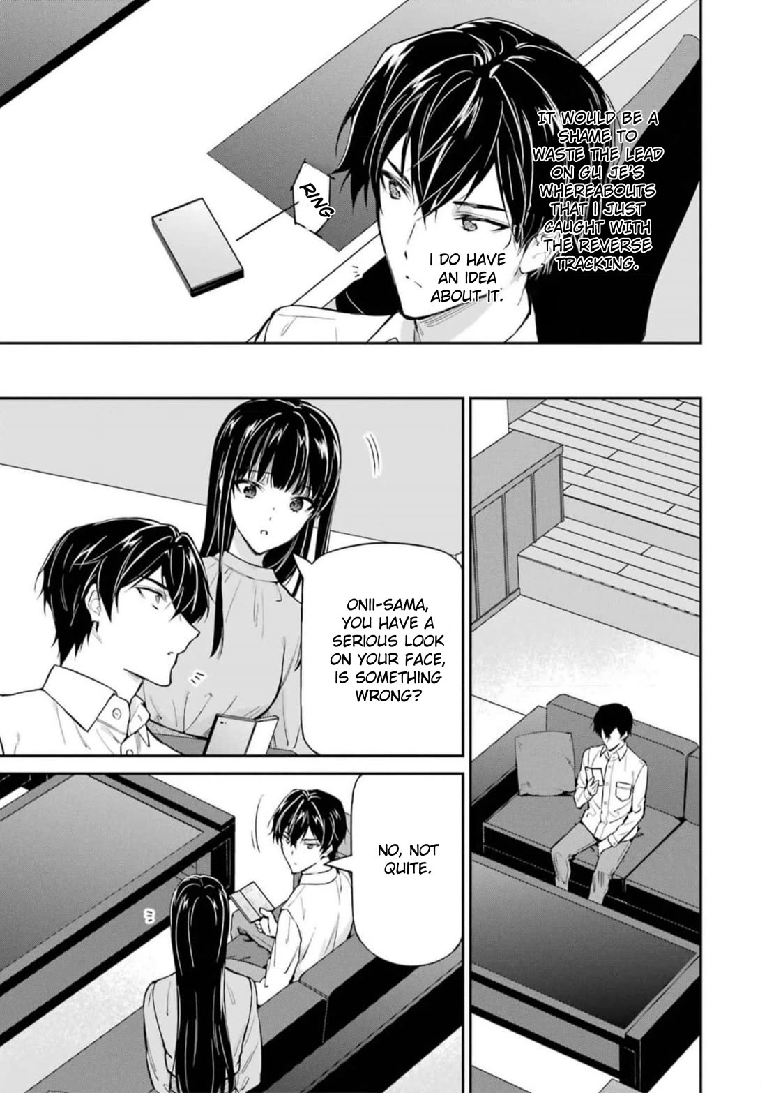 Mahouka Koukou no Rettousei - Shizoku Kaigi-hen Chapter 39 page 23 - Chapter 39: Hint