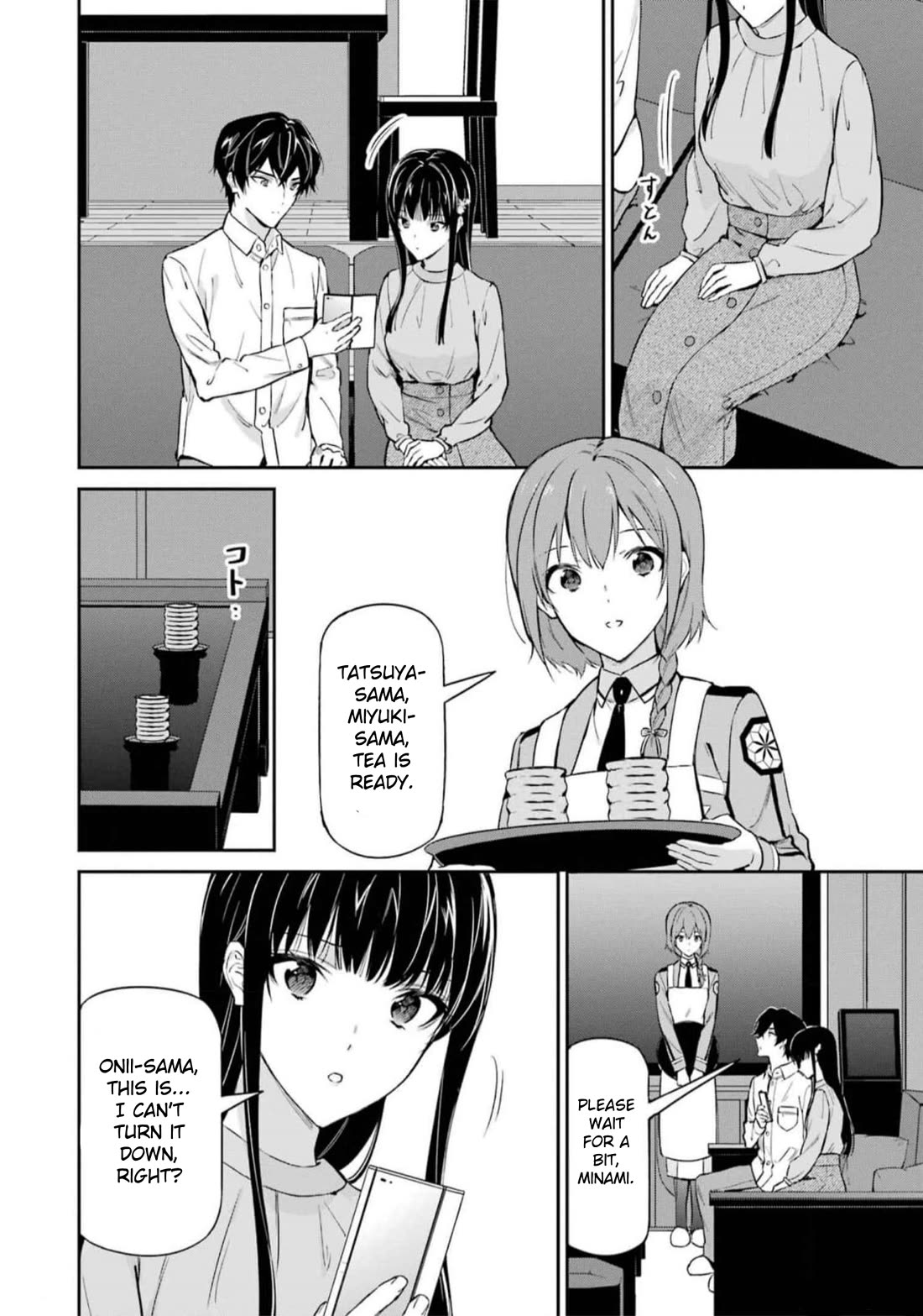 Mahouka Koukou no Rettousei - Shizoku Kaigi-hen Chapter 39 page 24 - Chapter 39: Hint
